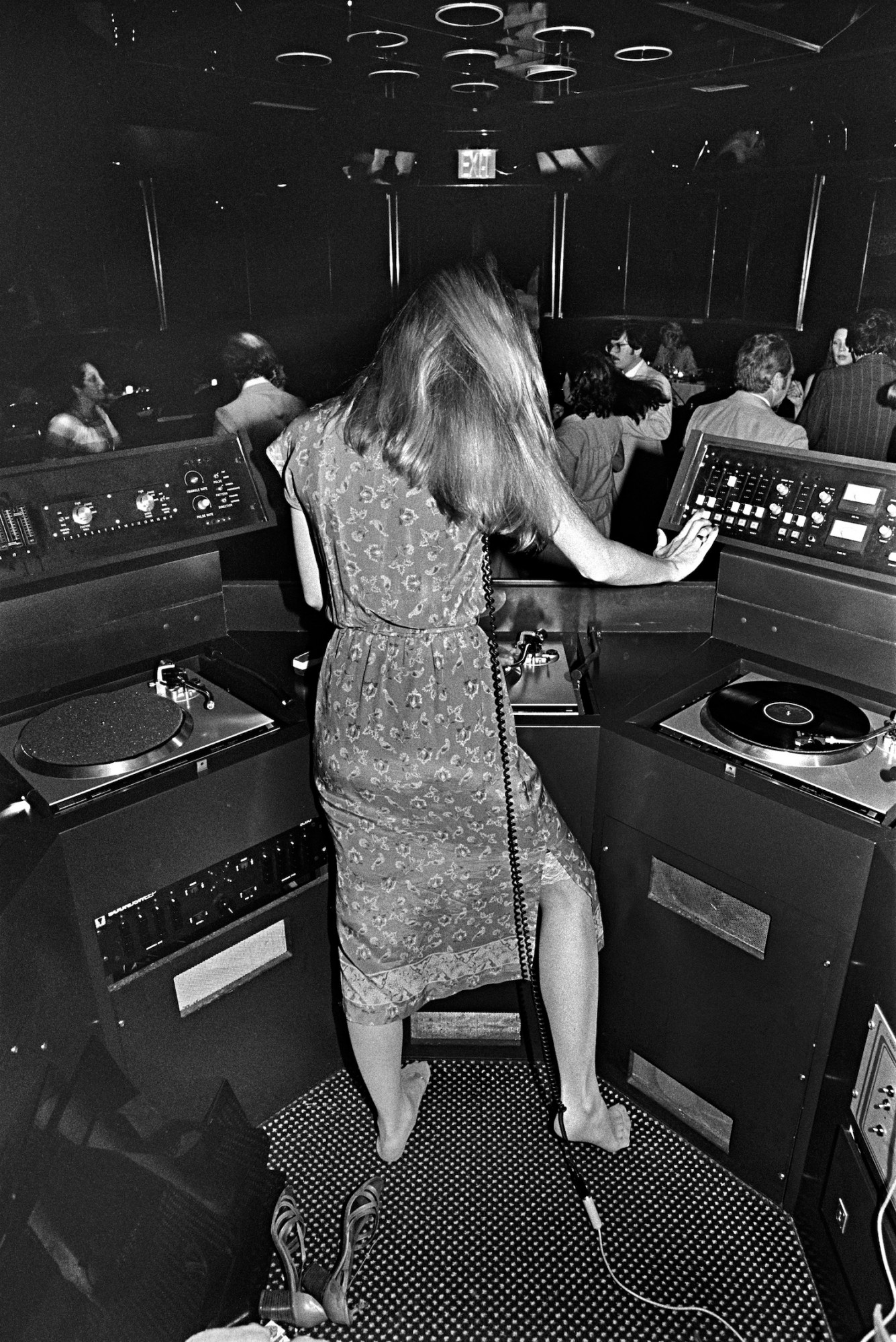 Bill Bernstein, DJ at Sybil's, 1979.jpg