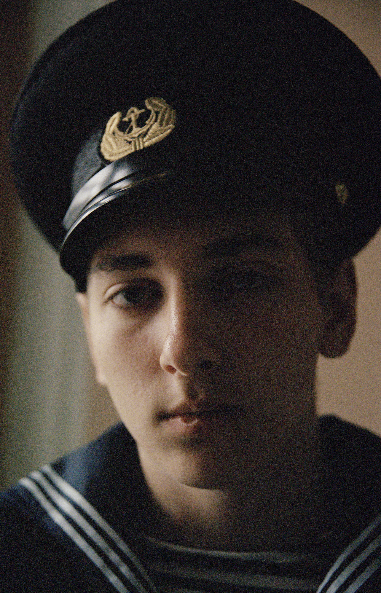 A young sailor in Ukraine.