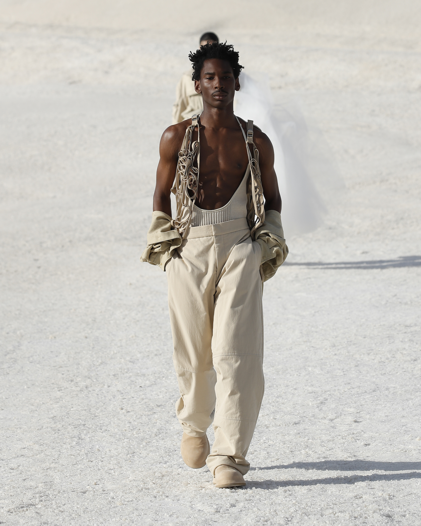 model walking for Jacquemus SS23 show