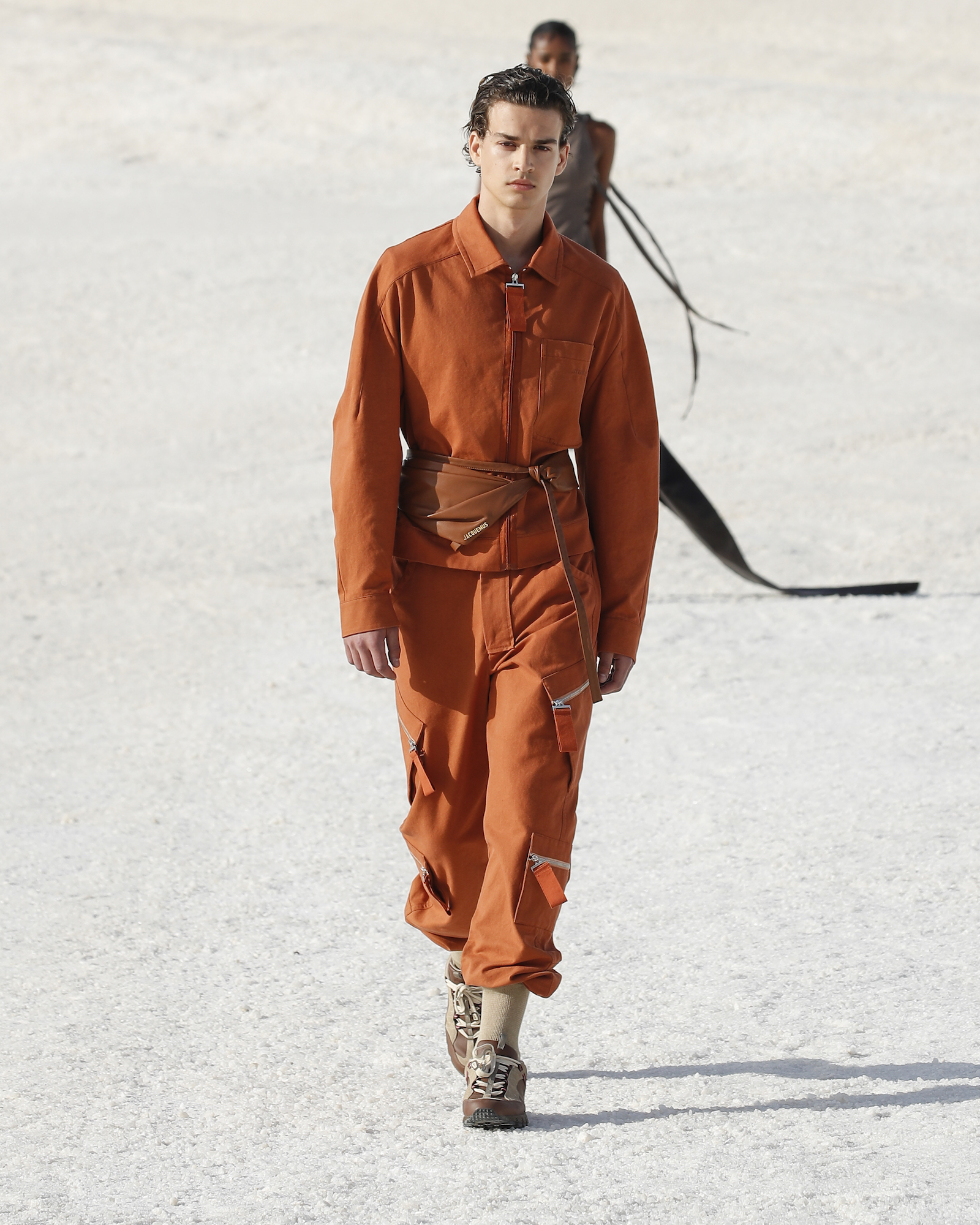 model walking for Jacquemus SS23 show