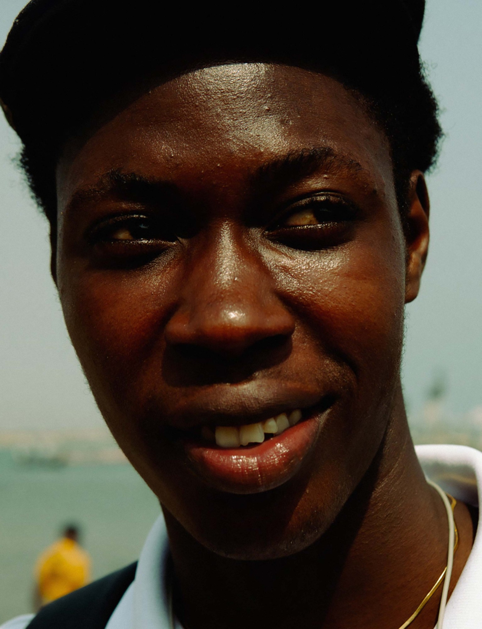 A boy on the street of Jamestown, Accra