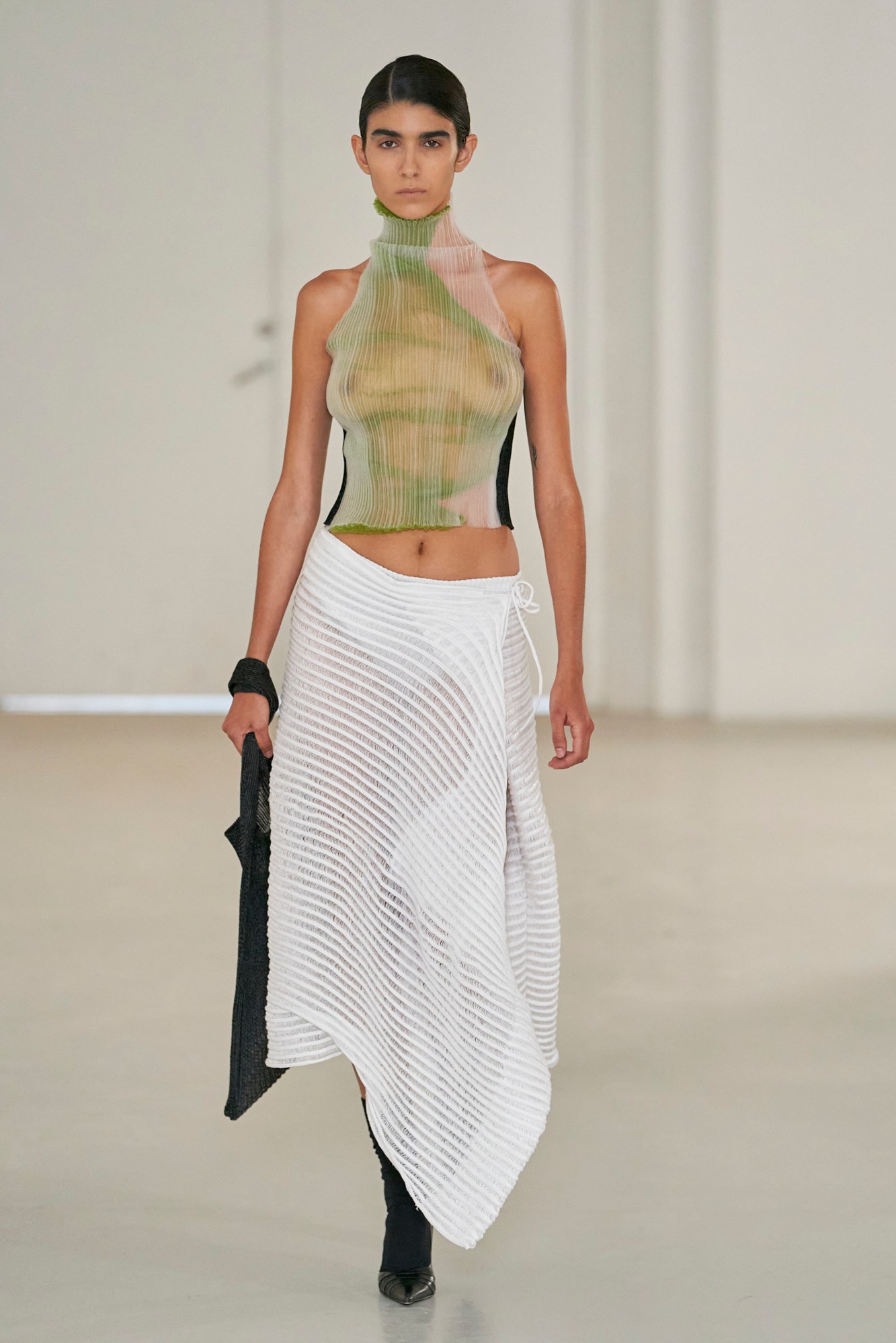 A model walking A. Roege Hove SS23