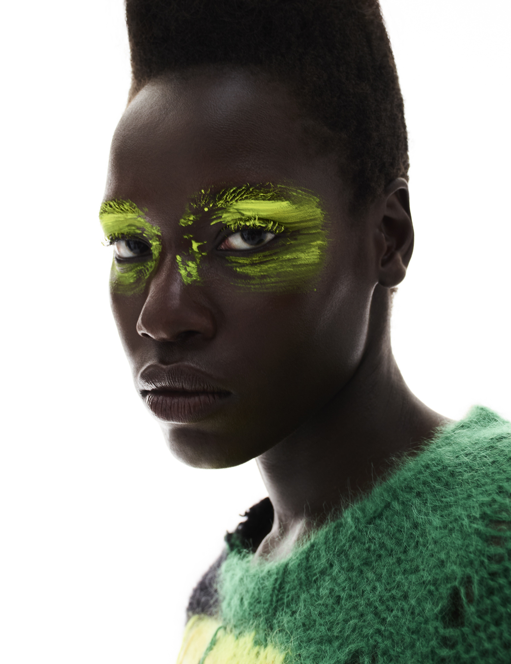 Model Awar Odhiang in i-D no.369 The Ultra! Issue, Fall 2022