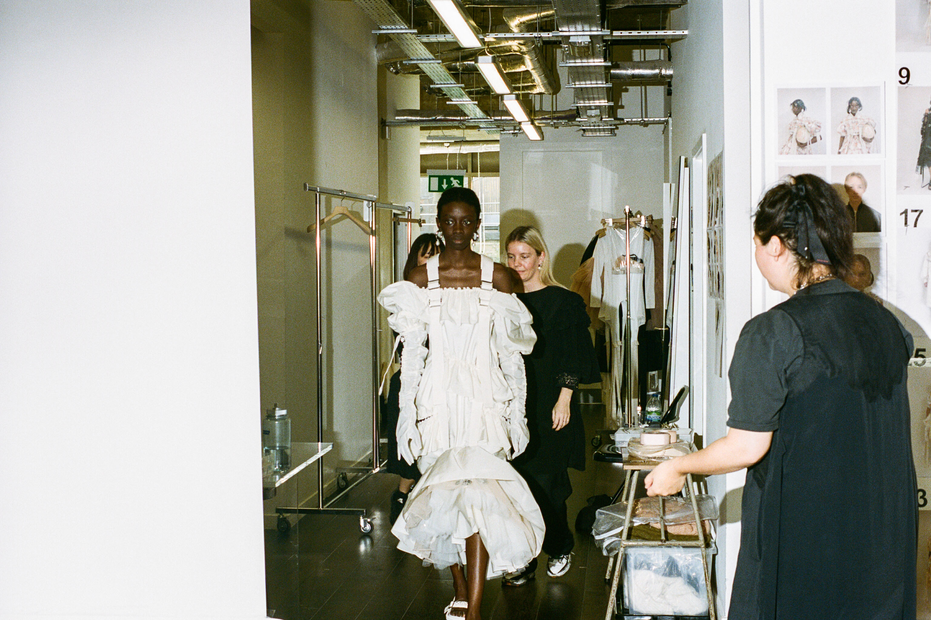 Step inside Simone Rocha's studio for a closer look at her SS23