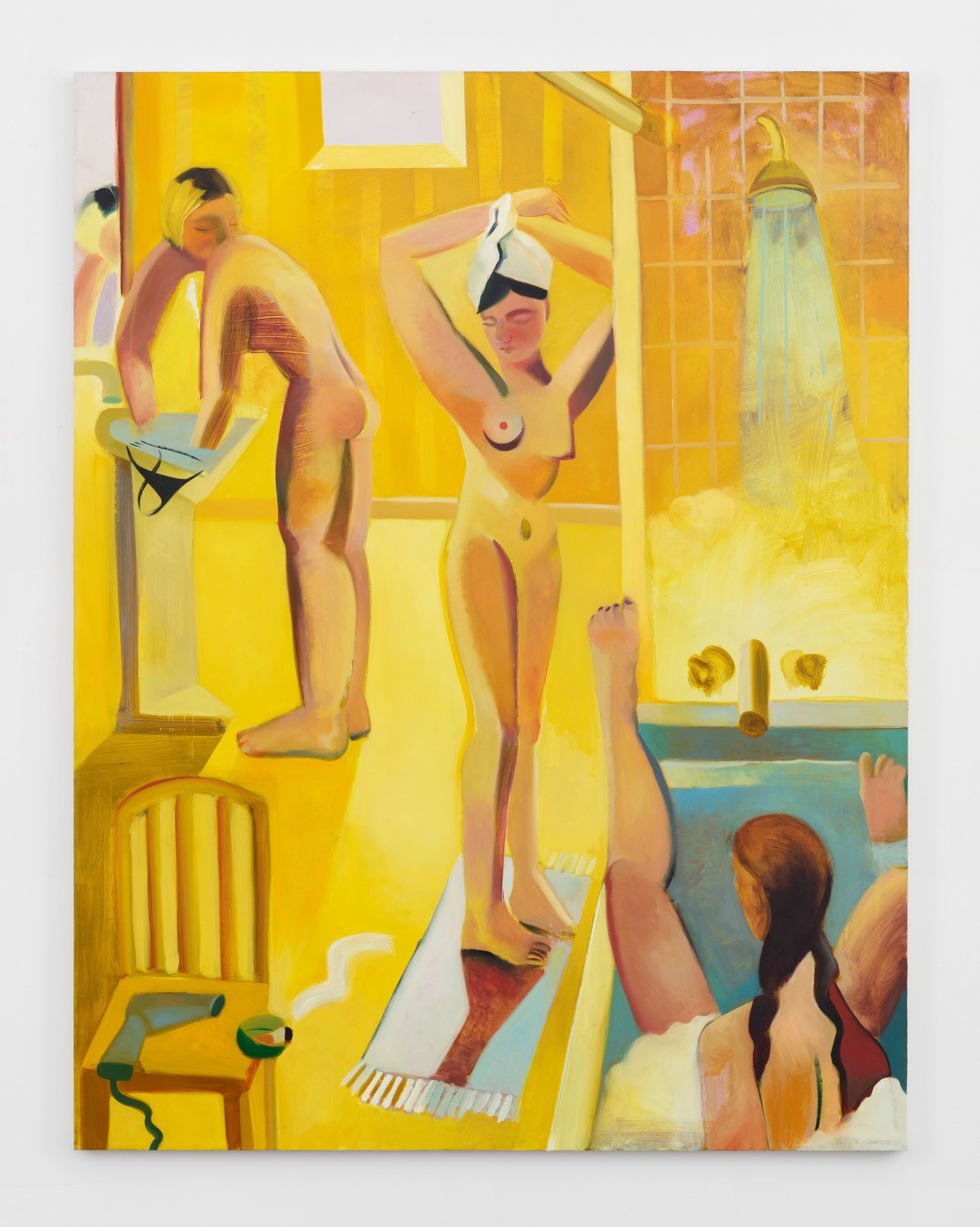 Danielle Orchard, Yellow Bathroom, 2022