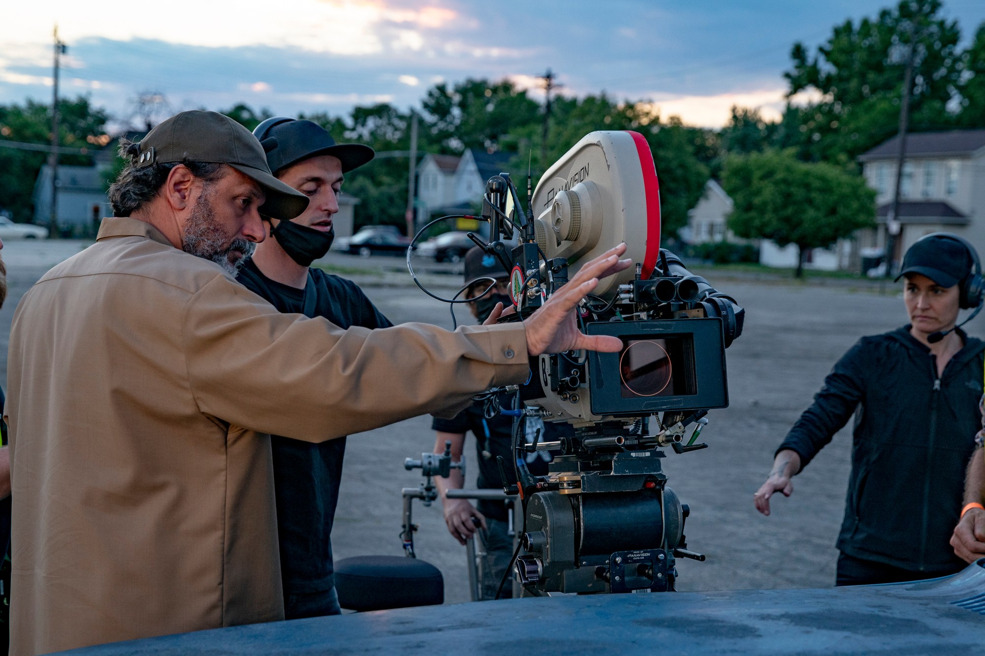 luca guadagnino directing behind the scenes