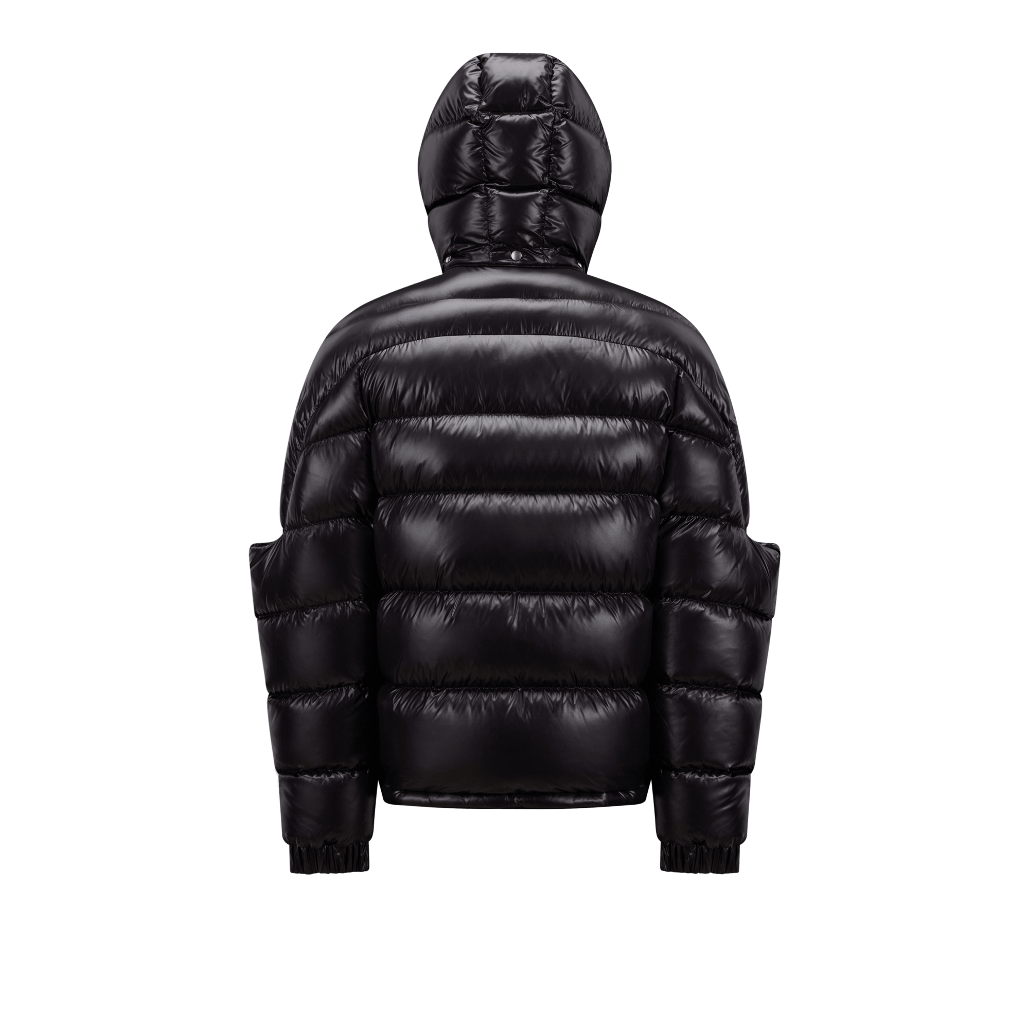 A reverse-facing image of the Rick Owens x Moncler Maya 70 puffer jacket