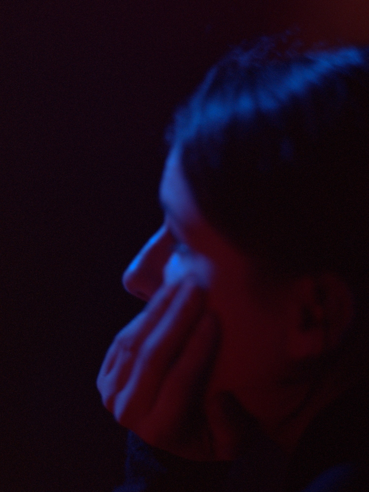 Photograph by Paul Graham of a girl in a nightclub in the 90s from the 1999 book End Of An Age, and featured in i-D’s The Royalty Issue, no. 370, Winter 2022