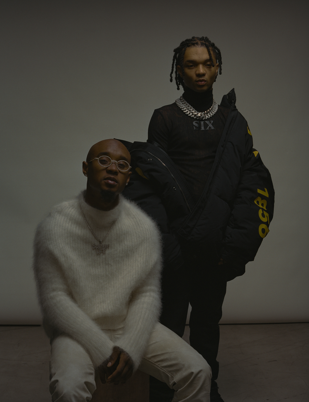 Rae Sremmurd photographed by Steven Traylor for i-D’s The Royalty Issue, no. 370, Winter 2022