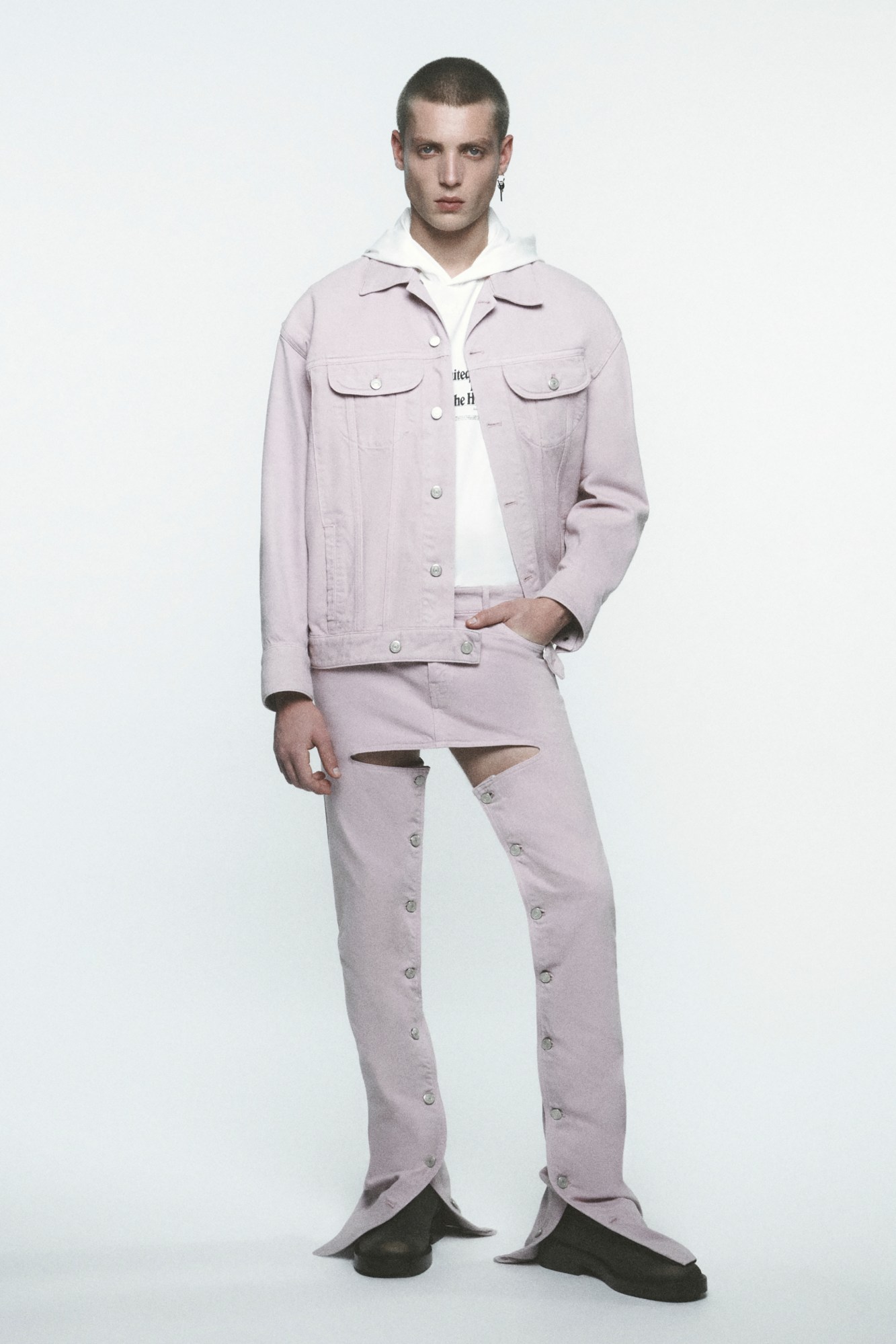 Model wearing Courrèges Men's AW23