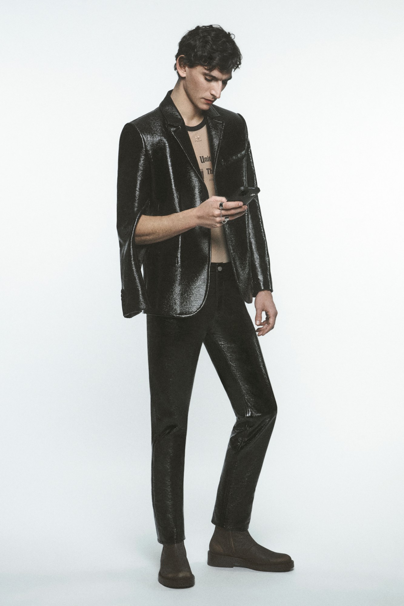 Model wearing Courrèges Men's AW23