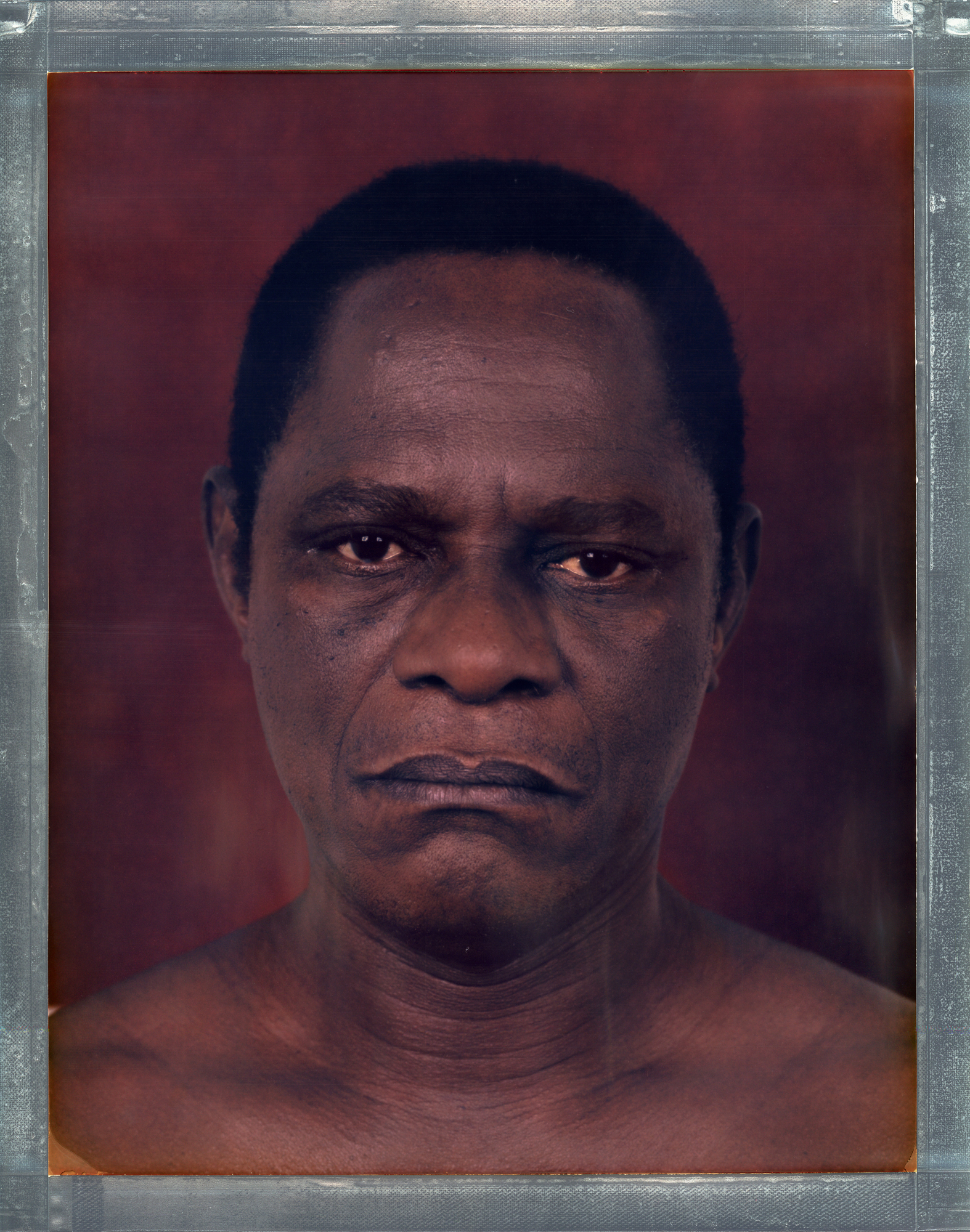 A self-portrait of Samuel Fosso.