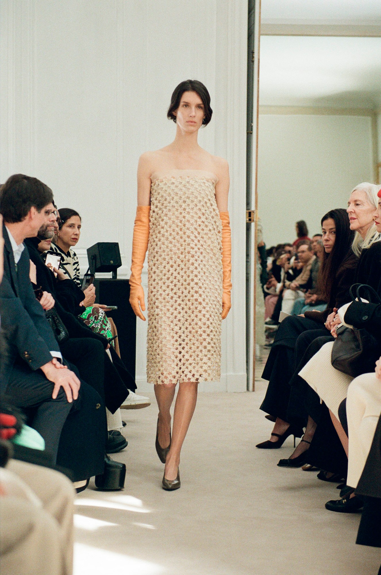 Model walking for The Row AW23