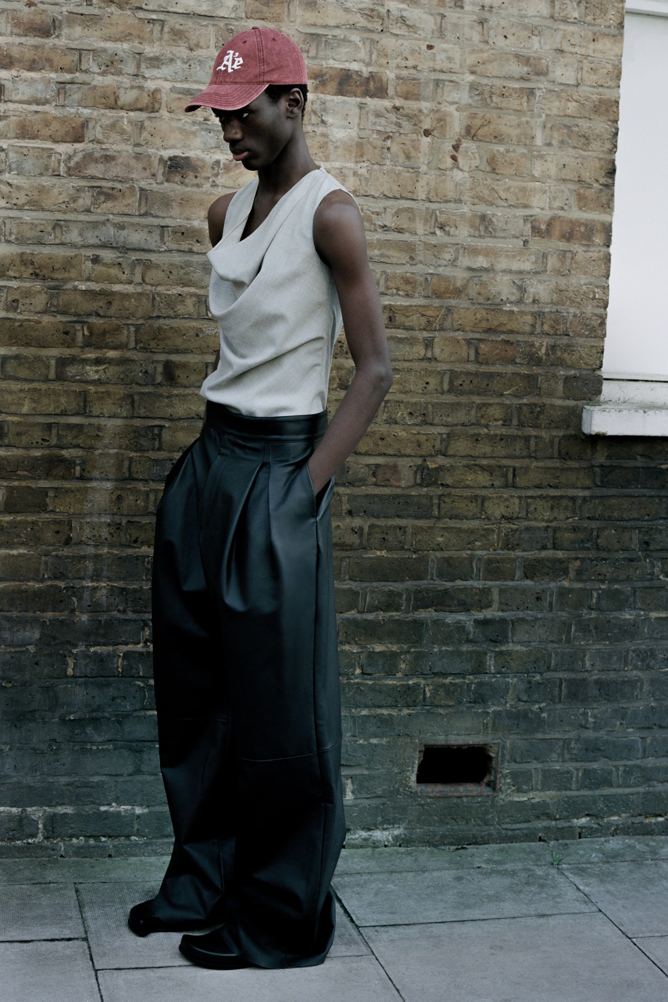 A look from Aaron Esh AW23