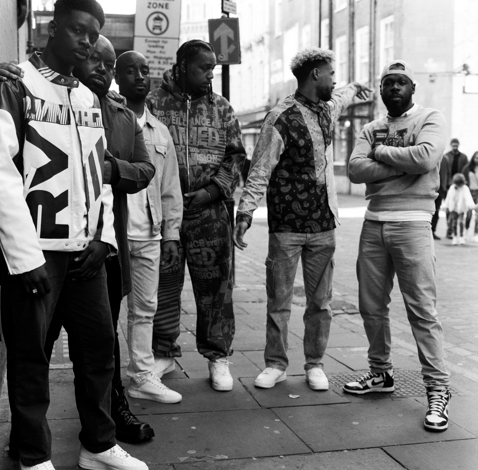 the cast of for black boys on the street in london