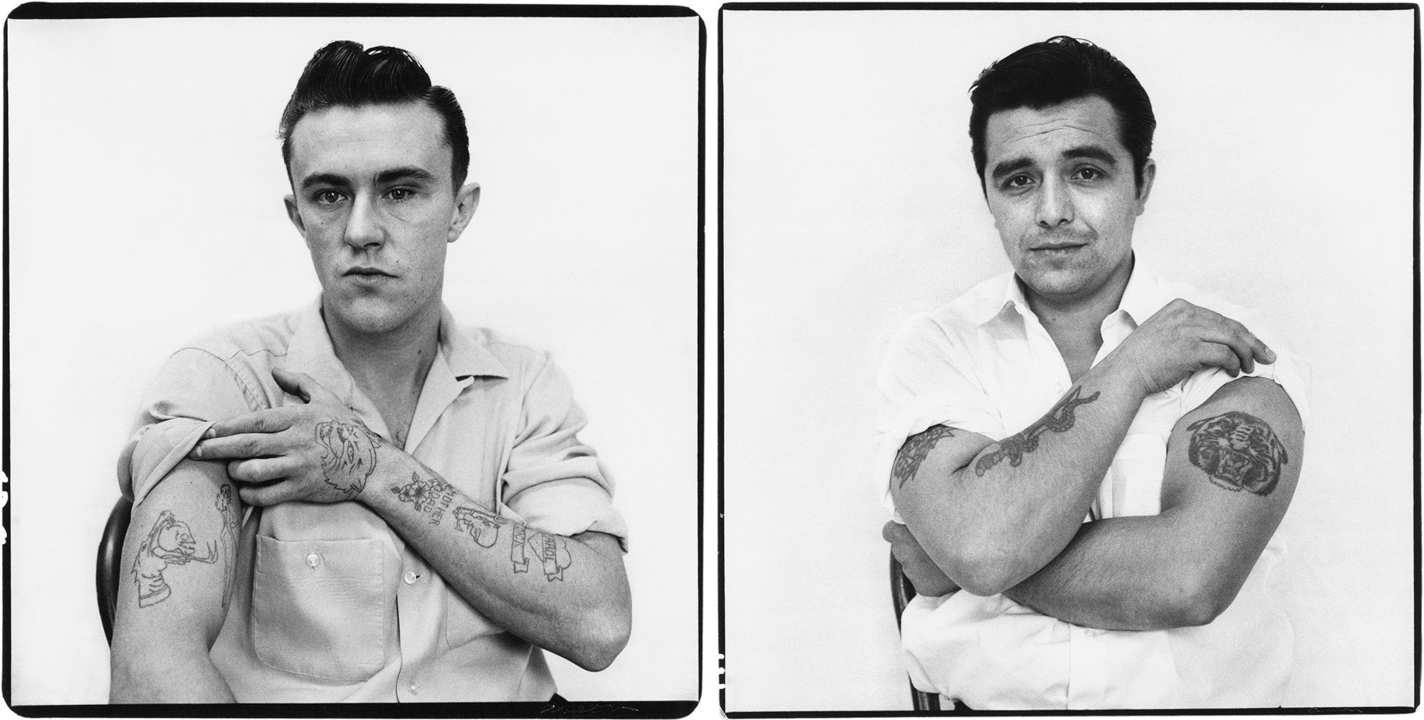 Dick Hickock and Perry Smith, murderers, Garden City, Kansas, April 1960