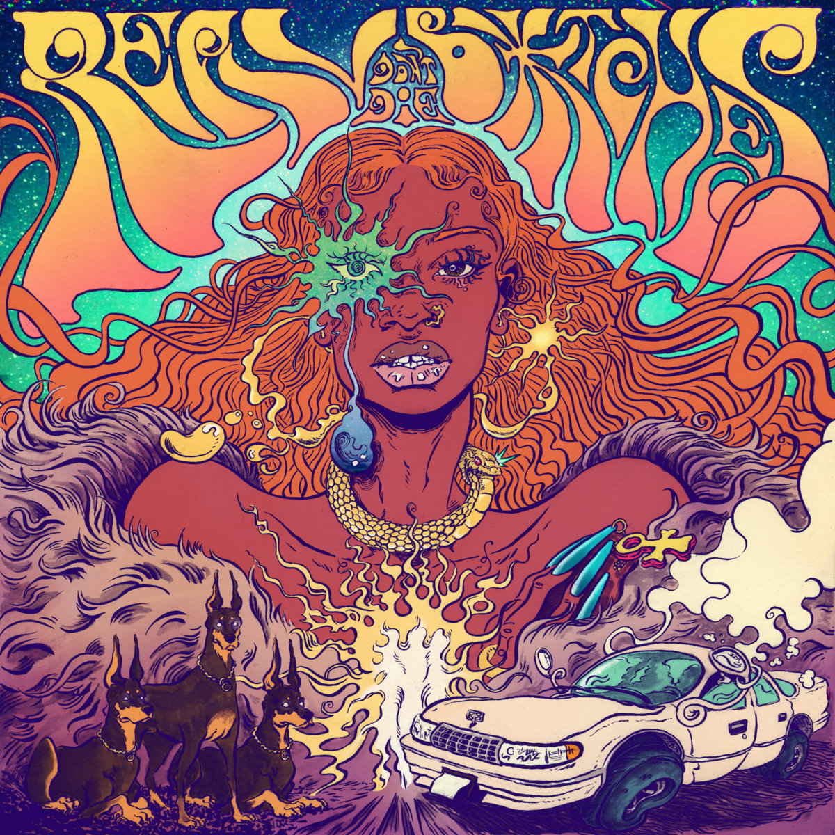 kari faux real bitches don't die album artwork