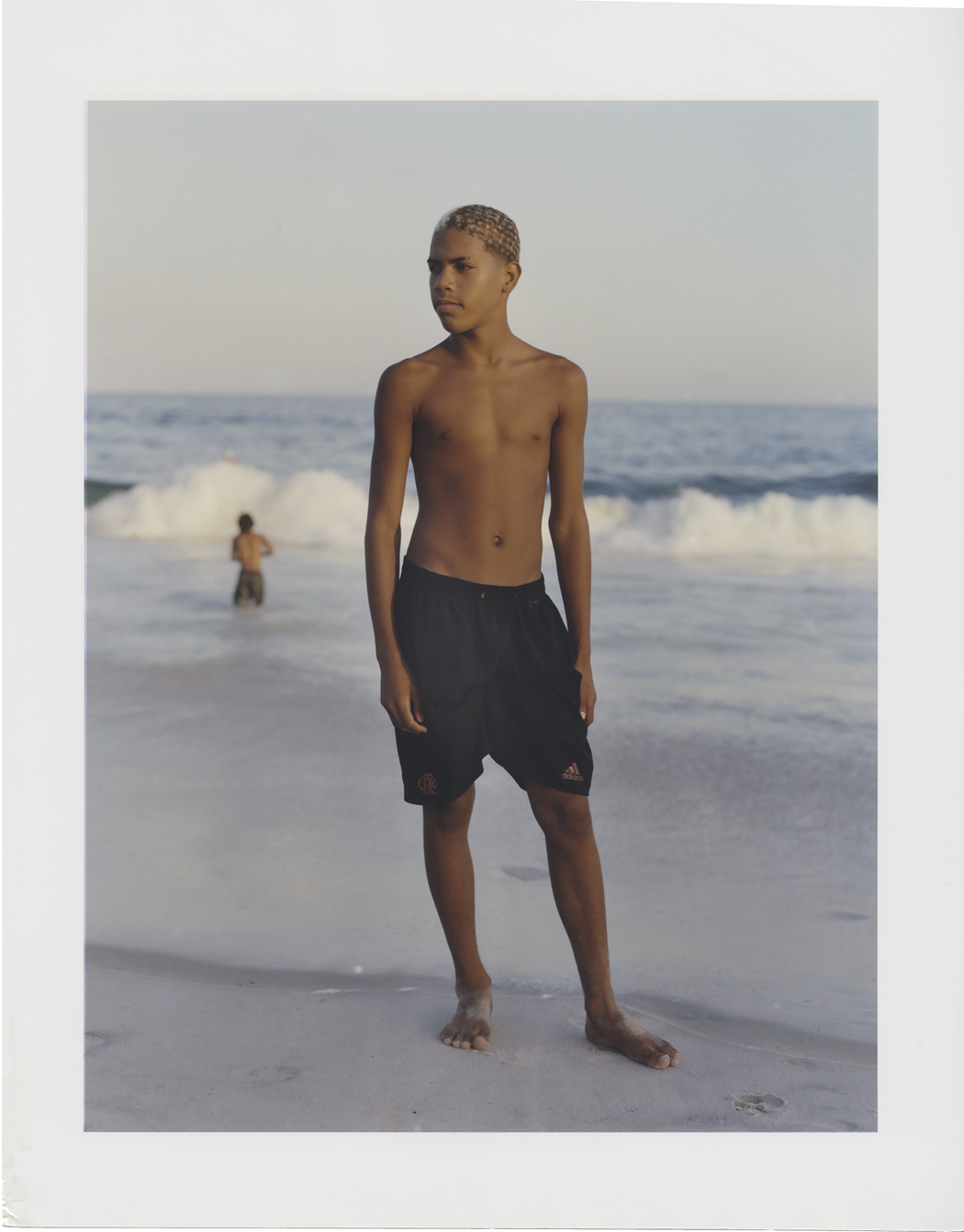 Arthur photographed by Vava Ribero on Leme Beach.