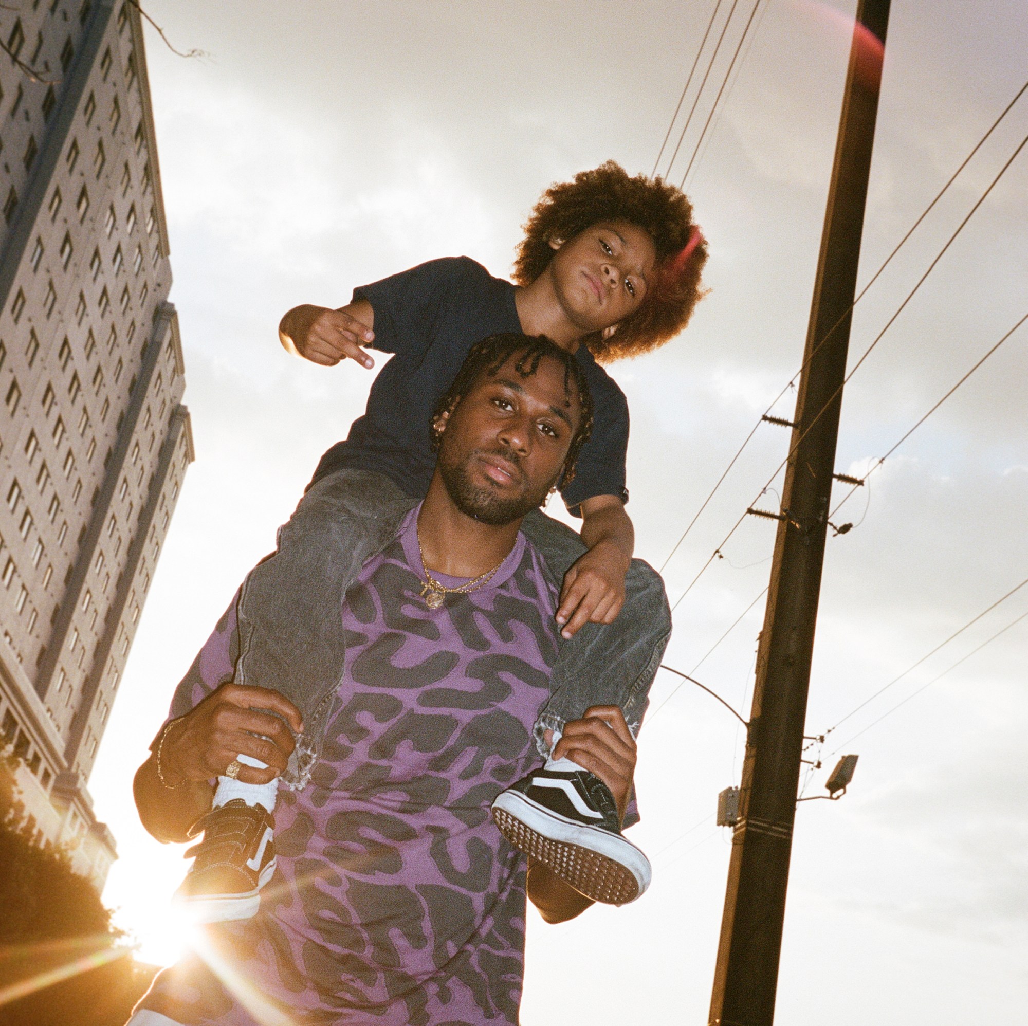 Violet skate crew photographed by Sandy Kim in Miami.