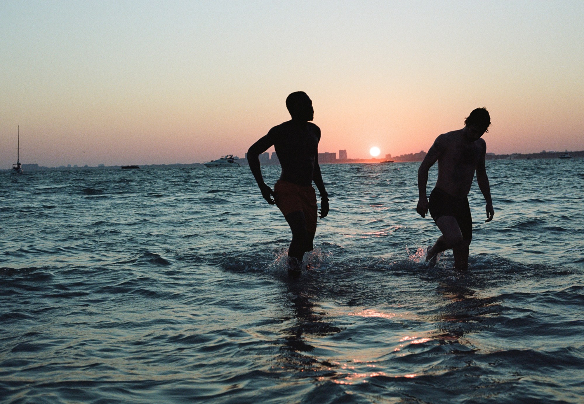 Violet skate crew photographed by Sandy Kim in Miami.