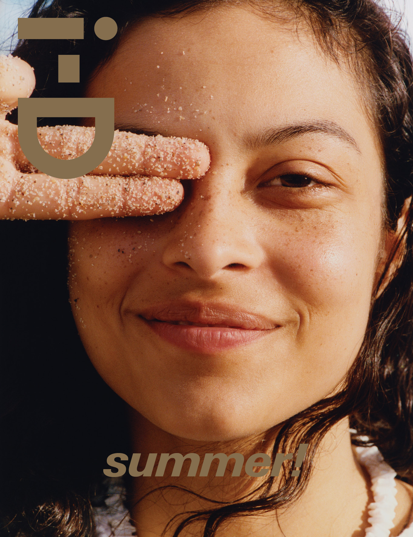 Devyn Garcia on the cover of i-D The Summer! Issue photographed by Laura Jane Coulson.