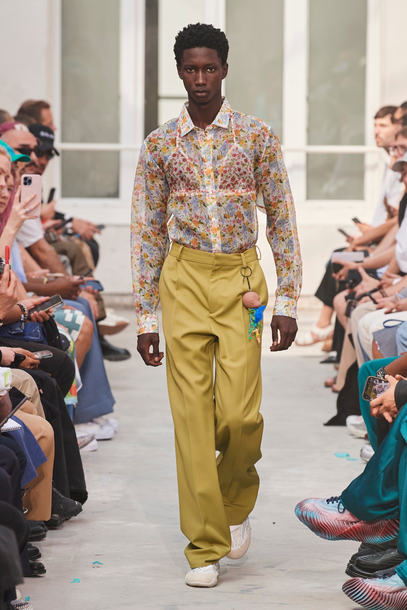 Model walking for Botter at Paris Fashion Week Men's SS24