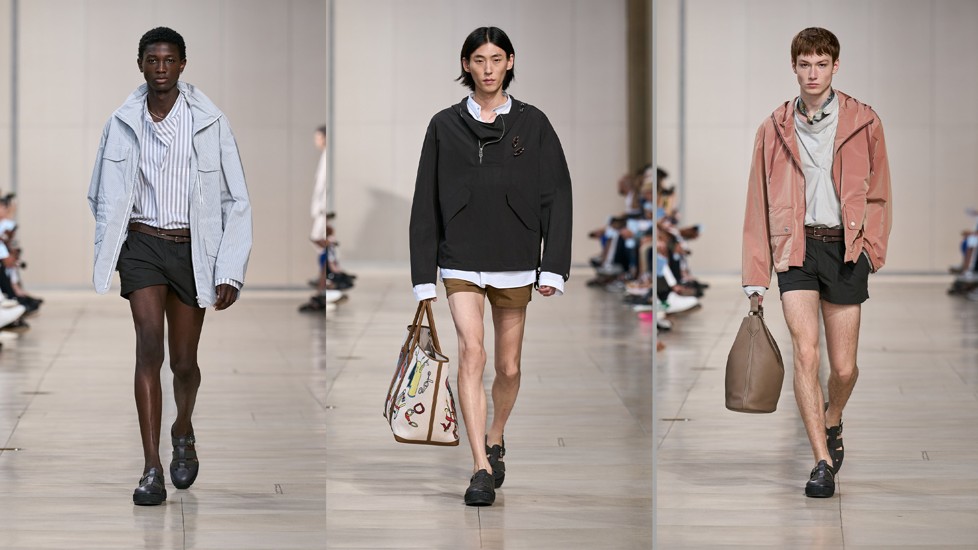 Hermès Men's SS24 was a schooling in how men should dress for summer