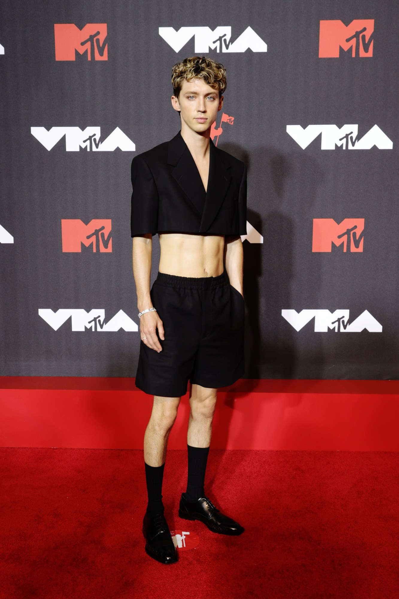 Troye Sivan wears Fendi at the MTV Video Music Awards in 2021