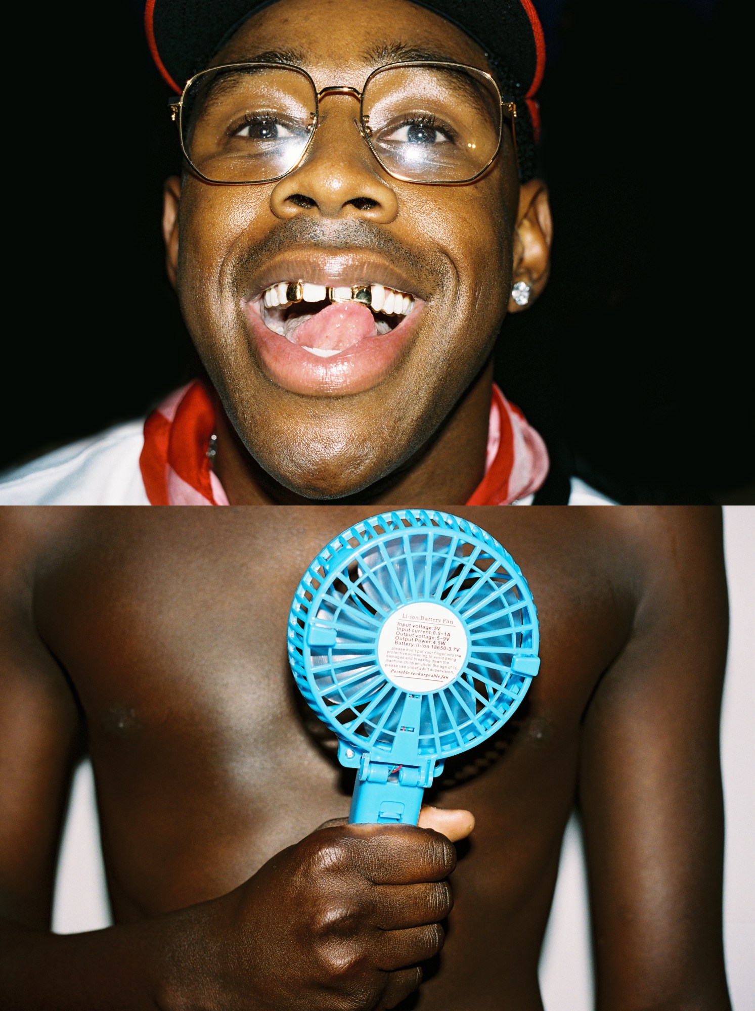 Photograph by Francesc Planes of Tyler the Creator at Paris Fashion Week Men's SS24