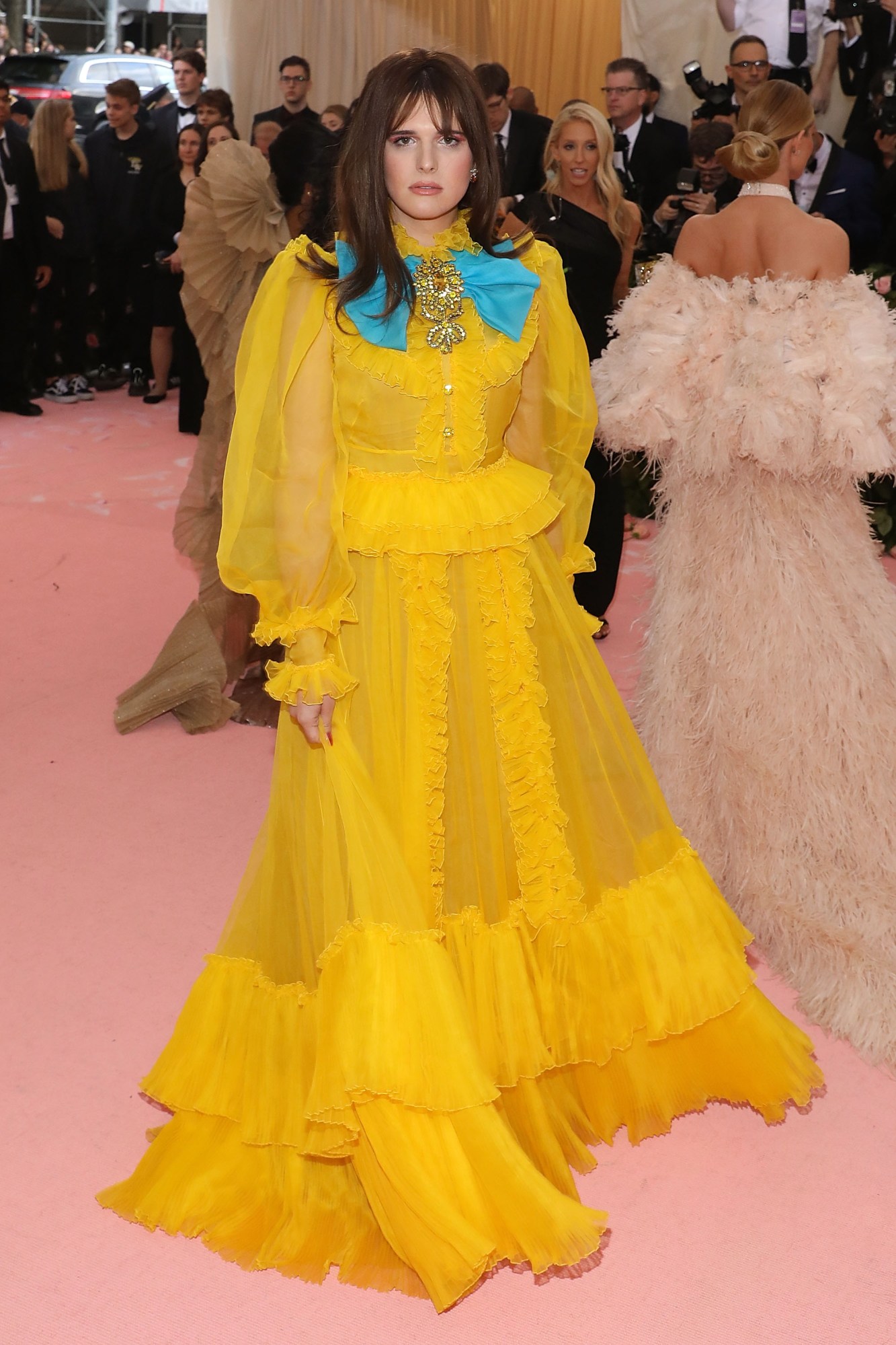 Hari Nef attends the 2019 Met Gala celebrating Camp: Notes on Fashion at The Metropolitan Museum of Art on May 6, 2019 in New York City.