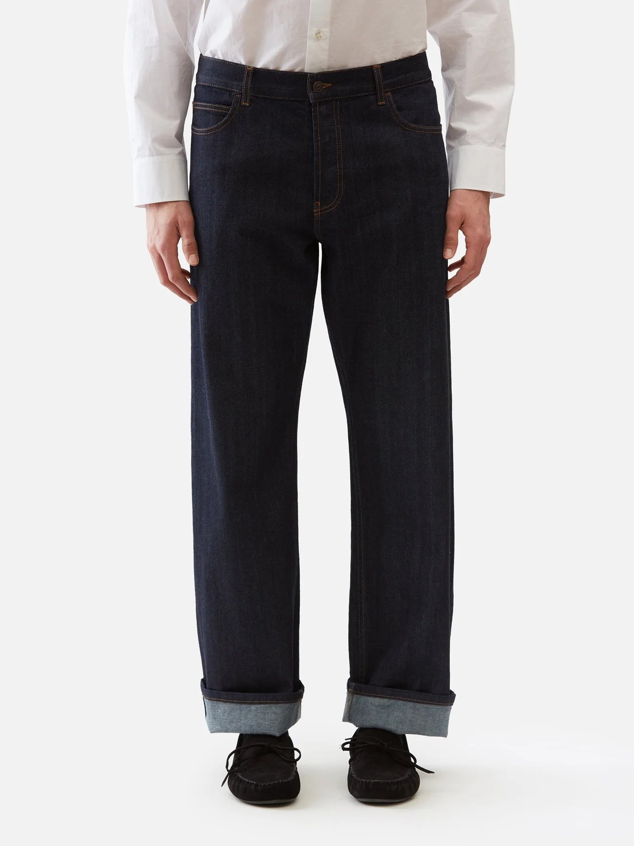 The Row’s Carlisle selvedge jeans