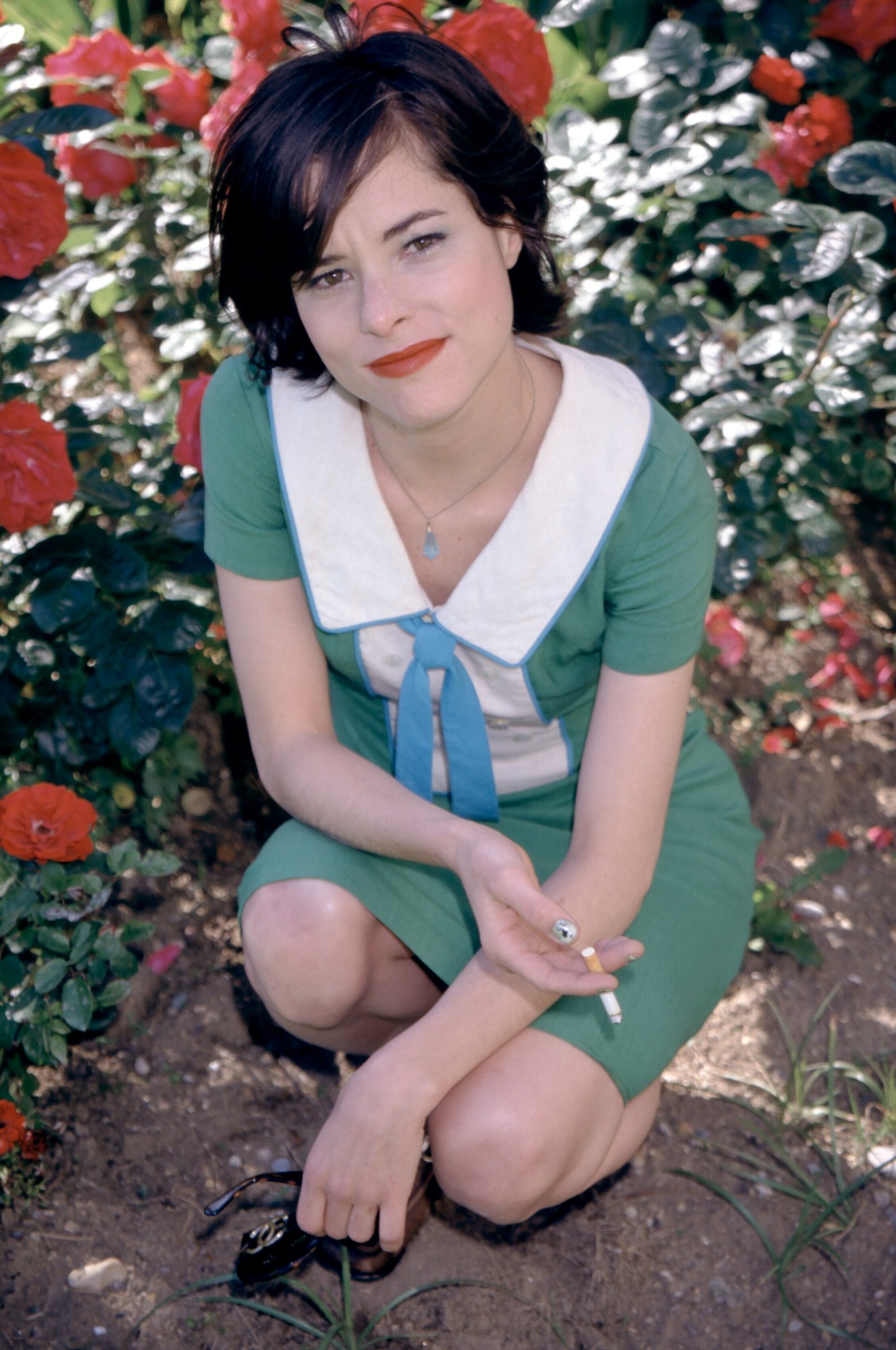 Parker Posey at Cannes Film Festival in 2002