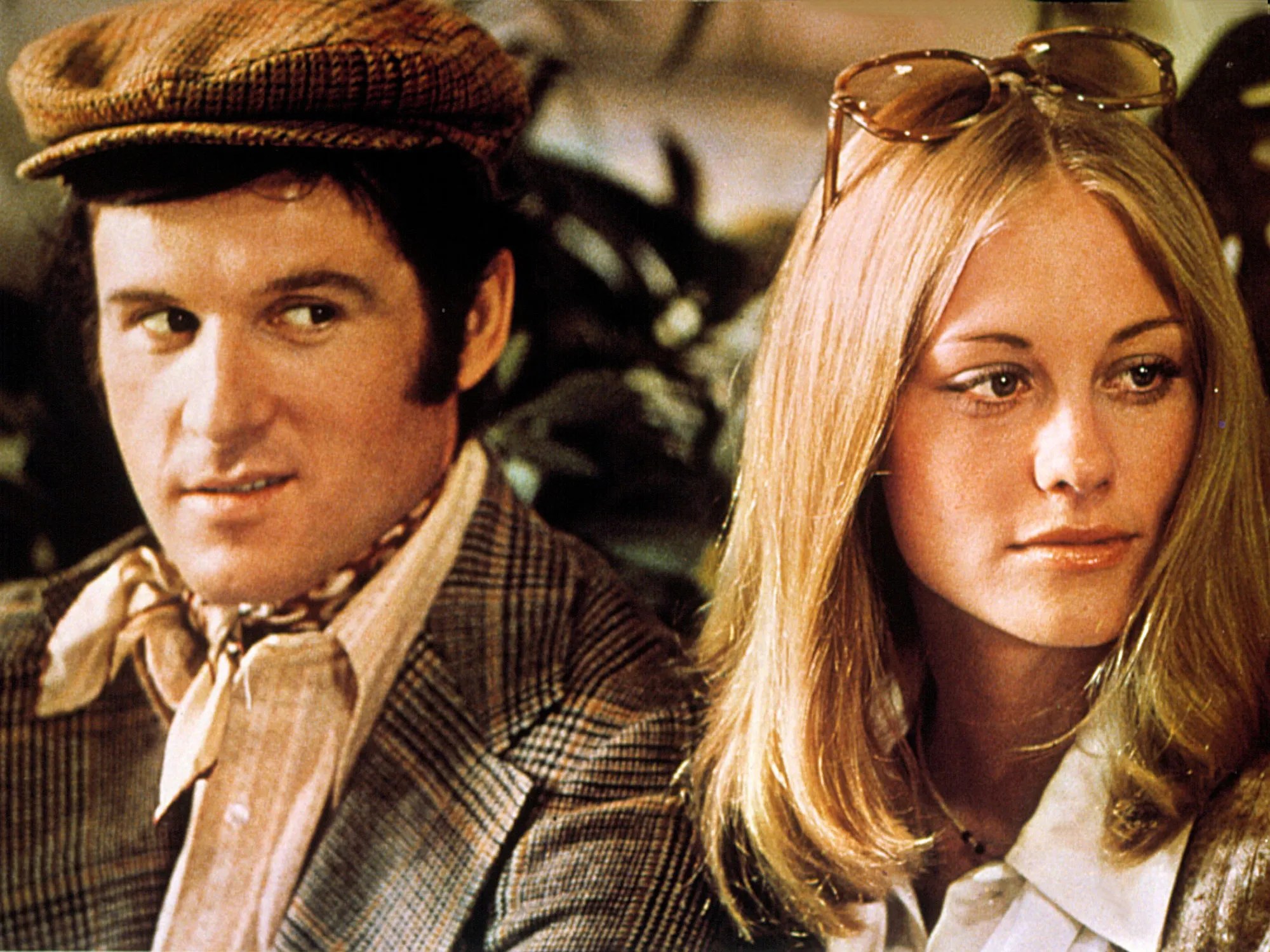 a couple from the film The Heartbreak Kid (1972)