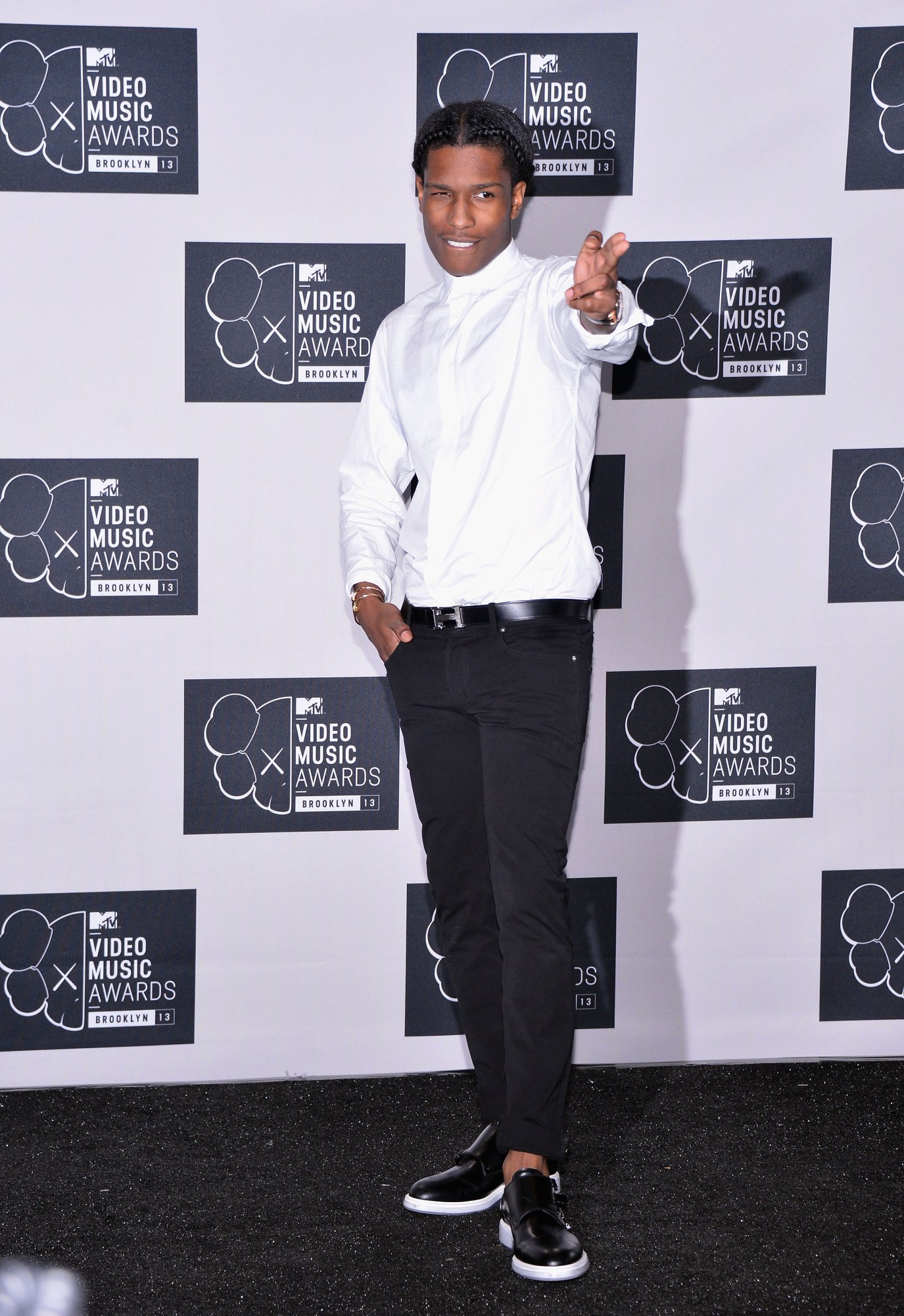 A$AP Rocky at the VMAs in 2014