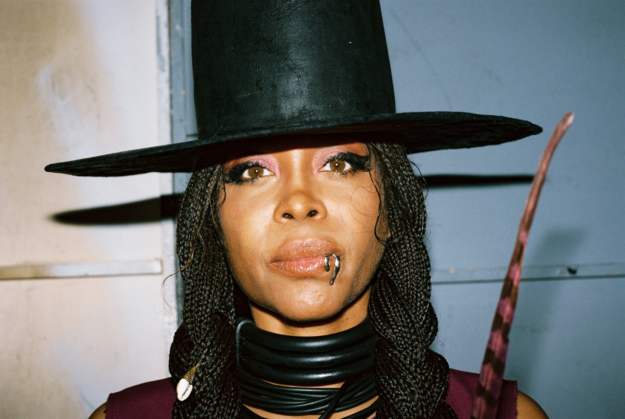 Erykah Badu at Paris Fashion Week SS24