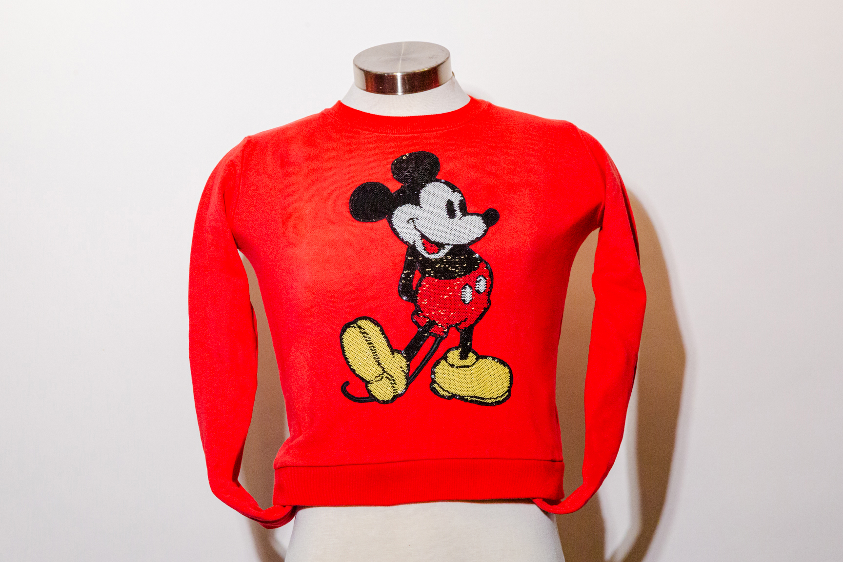 Marc Jacobs mickey mouse jumper being sold in the Disney auction