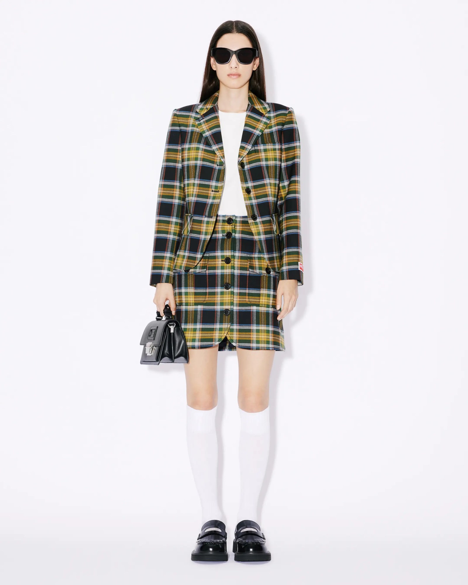 Kenzo blazer and mini skirt