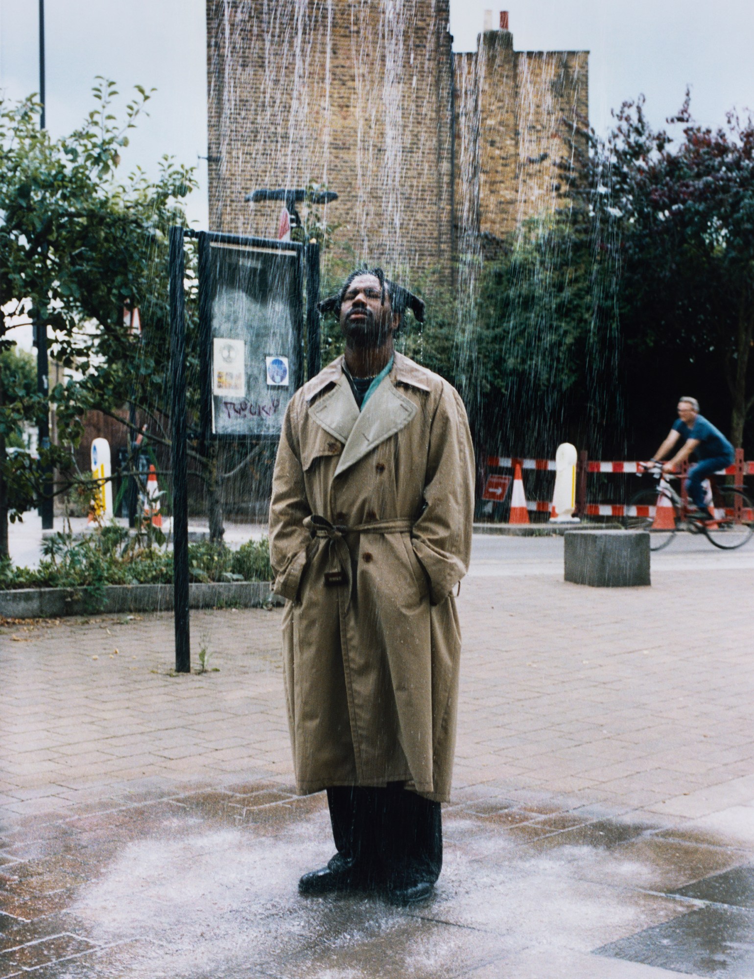 Sampha photographed by Frank Lebon in i-D’s The New Wave Issue, no. 373, Autumn 2023