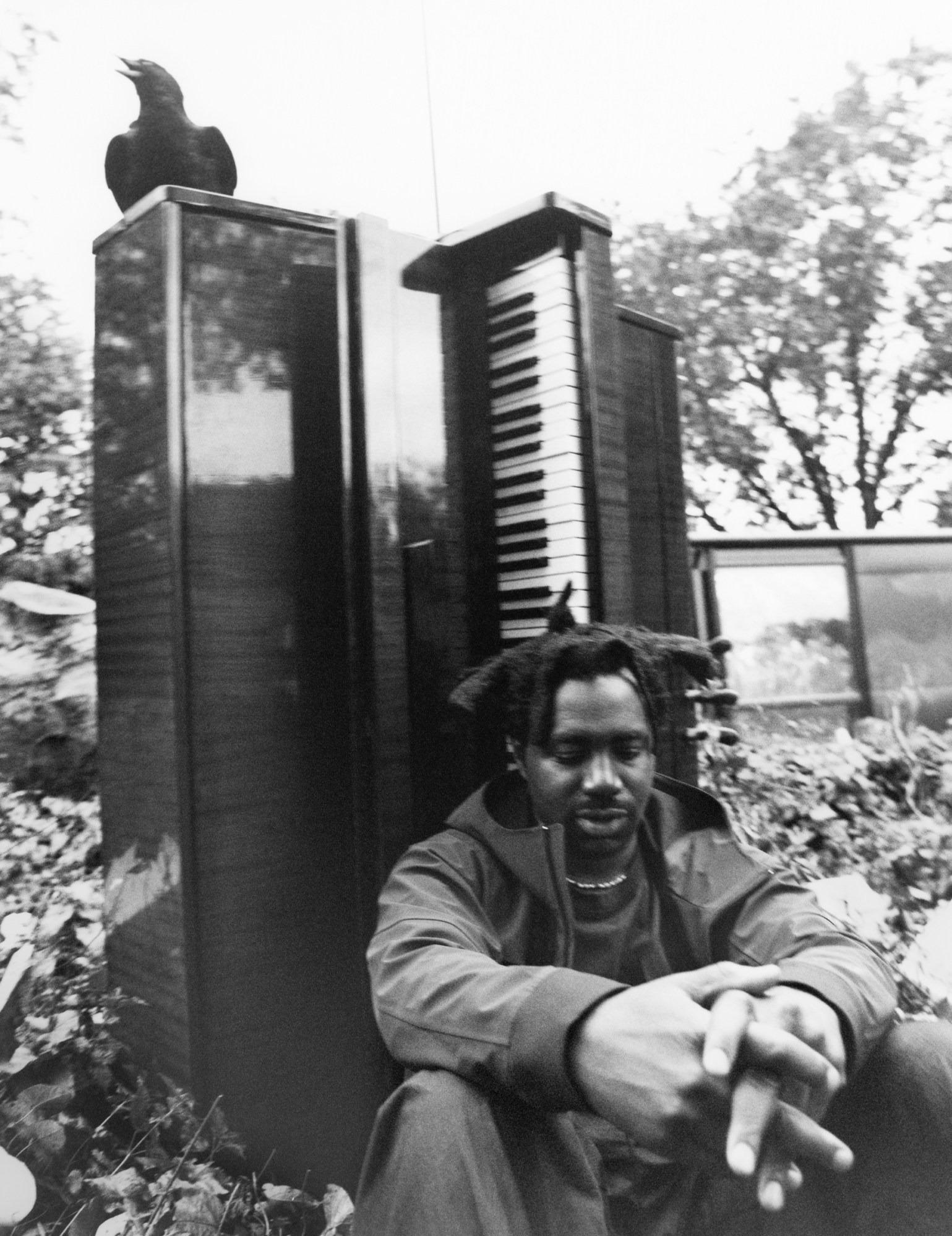 Sampha photographed by Frank Lebon in i-D’s The New Wave Issue, no. 373, Autumn 2023