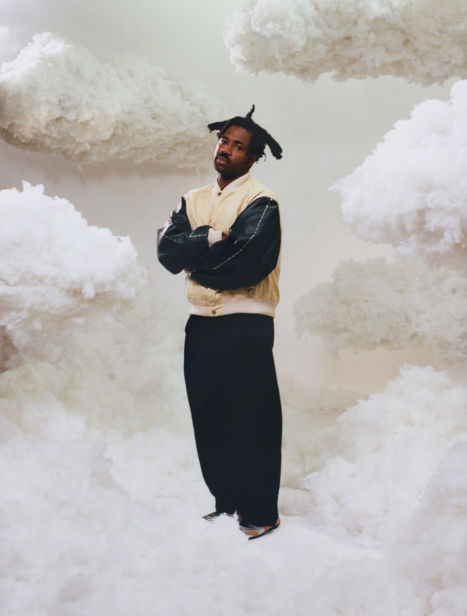 Sampha photographed by Frank Lebon in i-D’s The New Wave Issue, no. 373, Autumn 2023