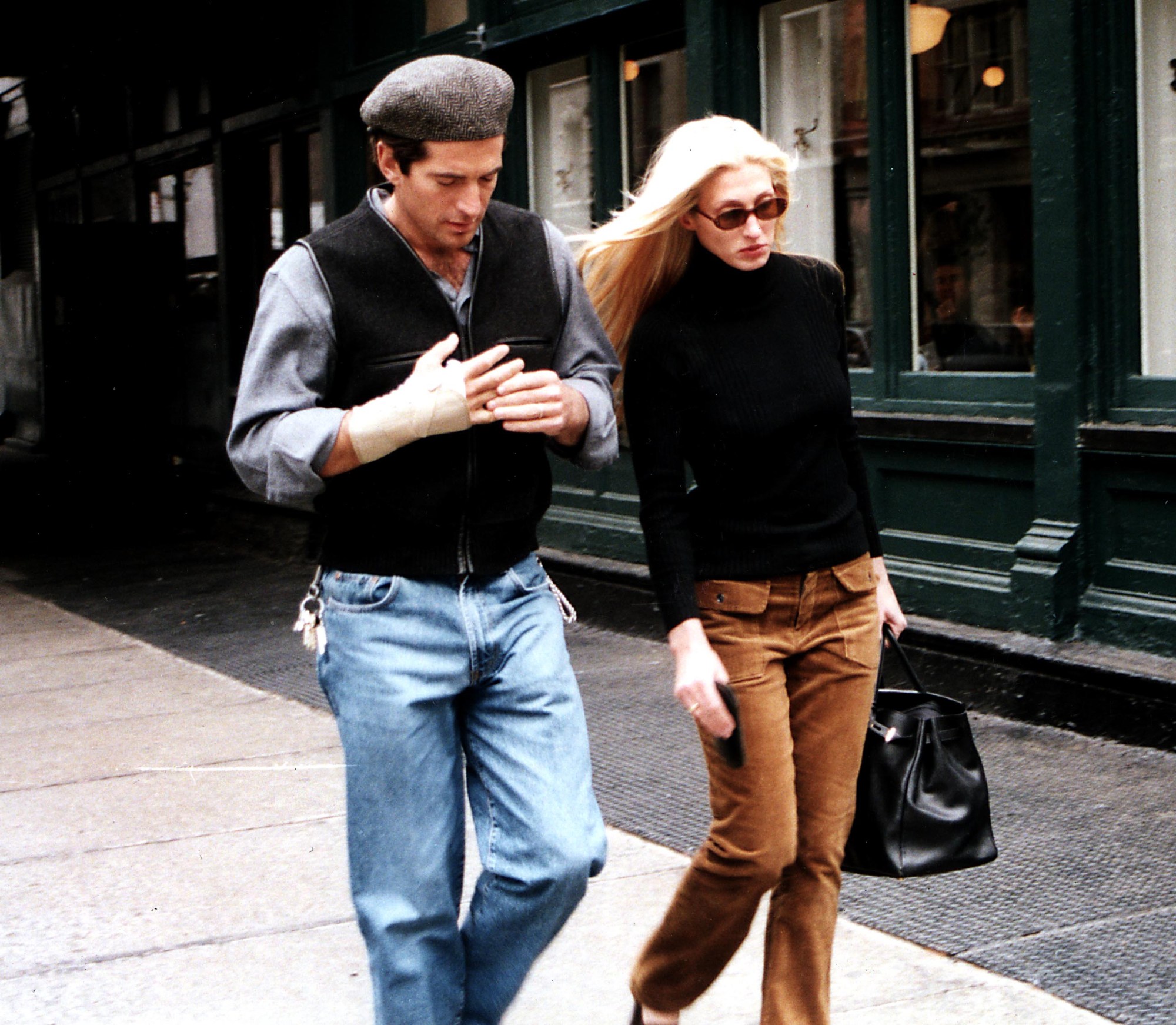 Photograph of Carolyn Bessette Kennedy's outfits in ‘CBK: Carolyn Bessette Kennedy A Life in Fashion’ by Sunita Kumar Nair