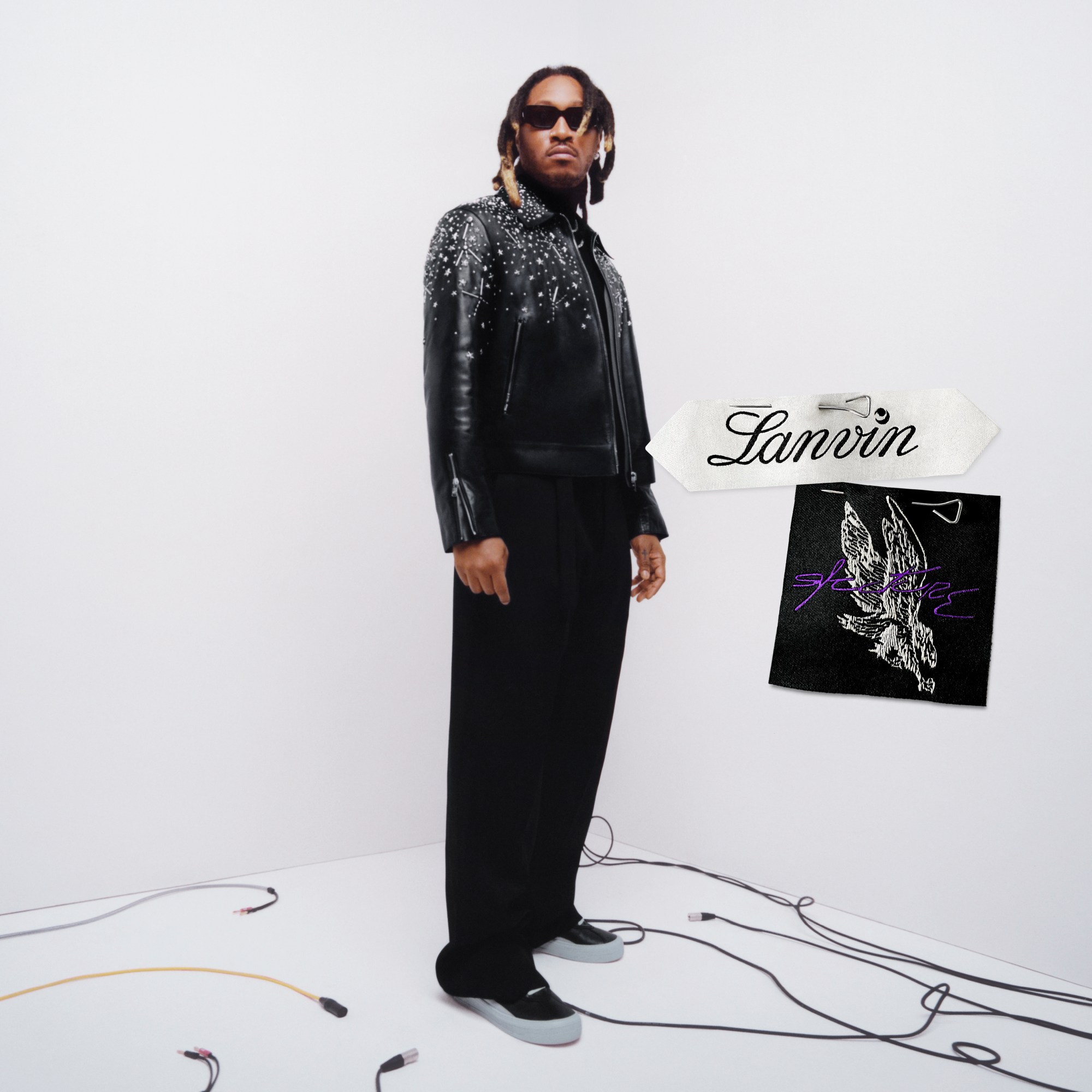 Future wearing the Future Lanvin Labs collection