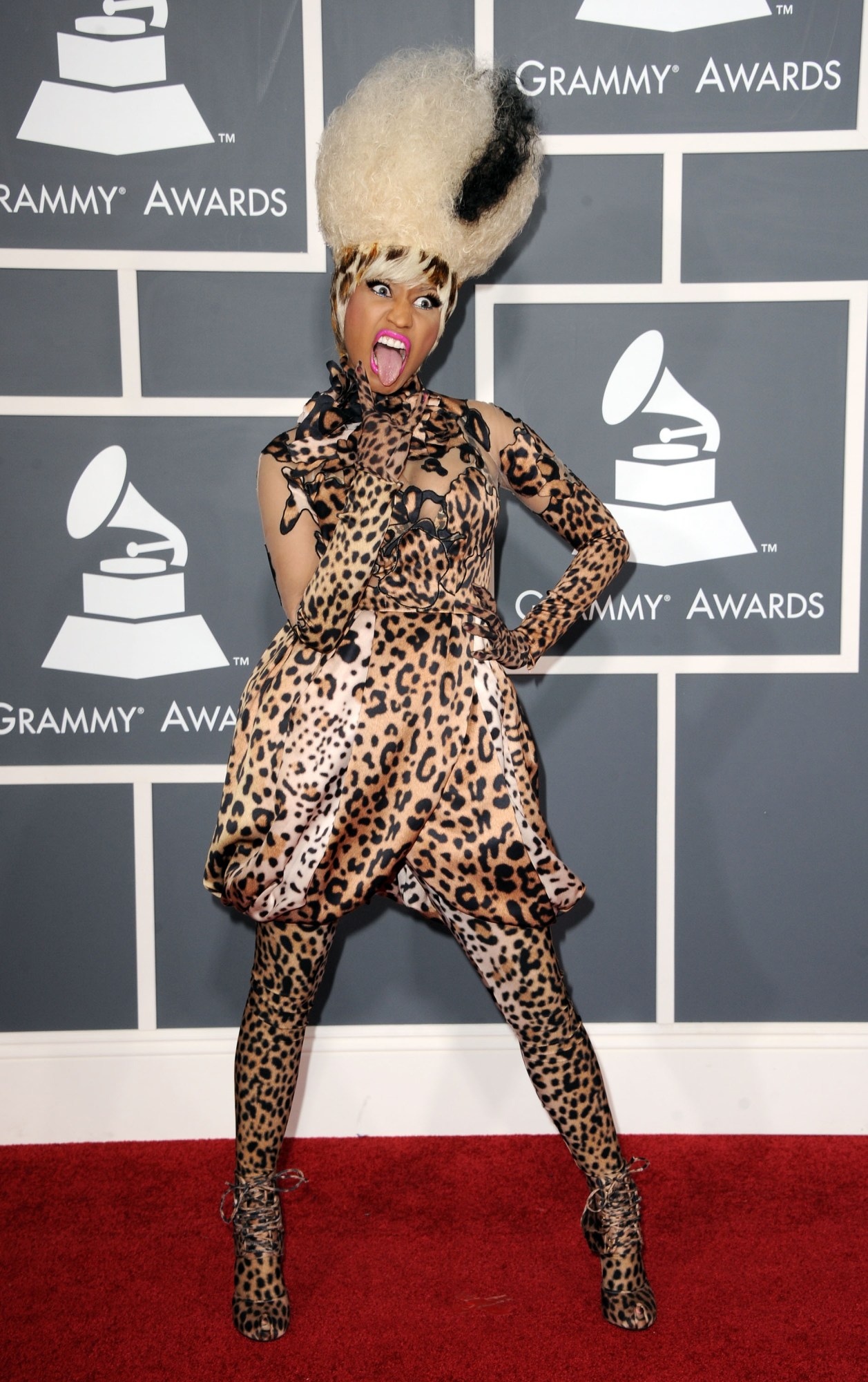 Nicki Minaj at the Grammy’s, 2011