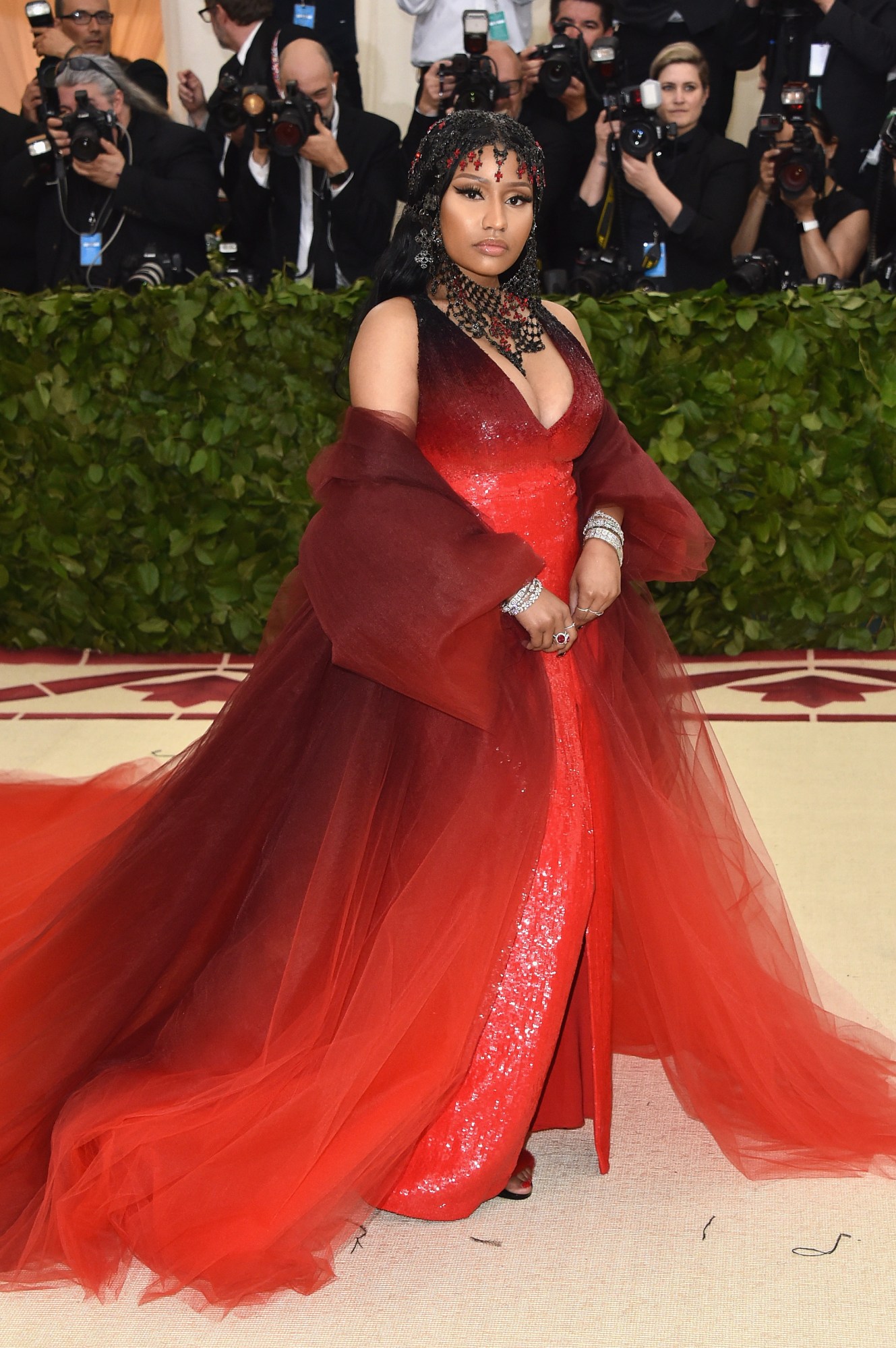 Nicki Minaj at the Met Gala, 2018