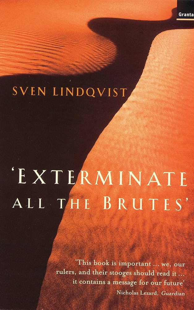 cover of exterminate all the brutes by Sven Lindqvist