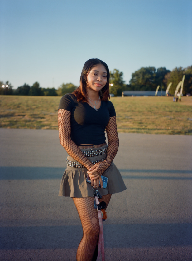 Photograph by John Parvin McBride of a lana del rey fan at one of her concerts in the bible belt