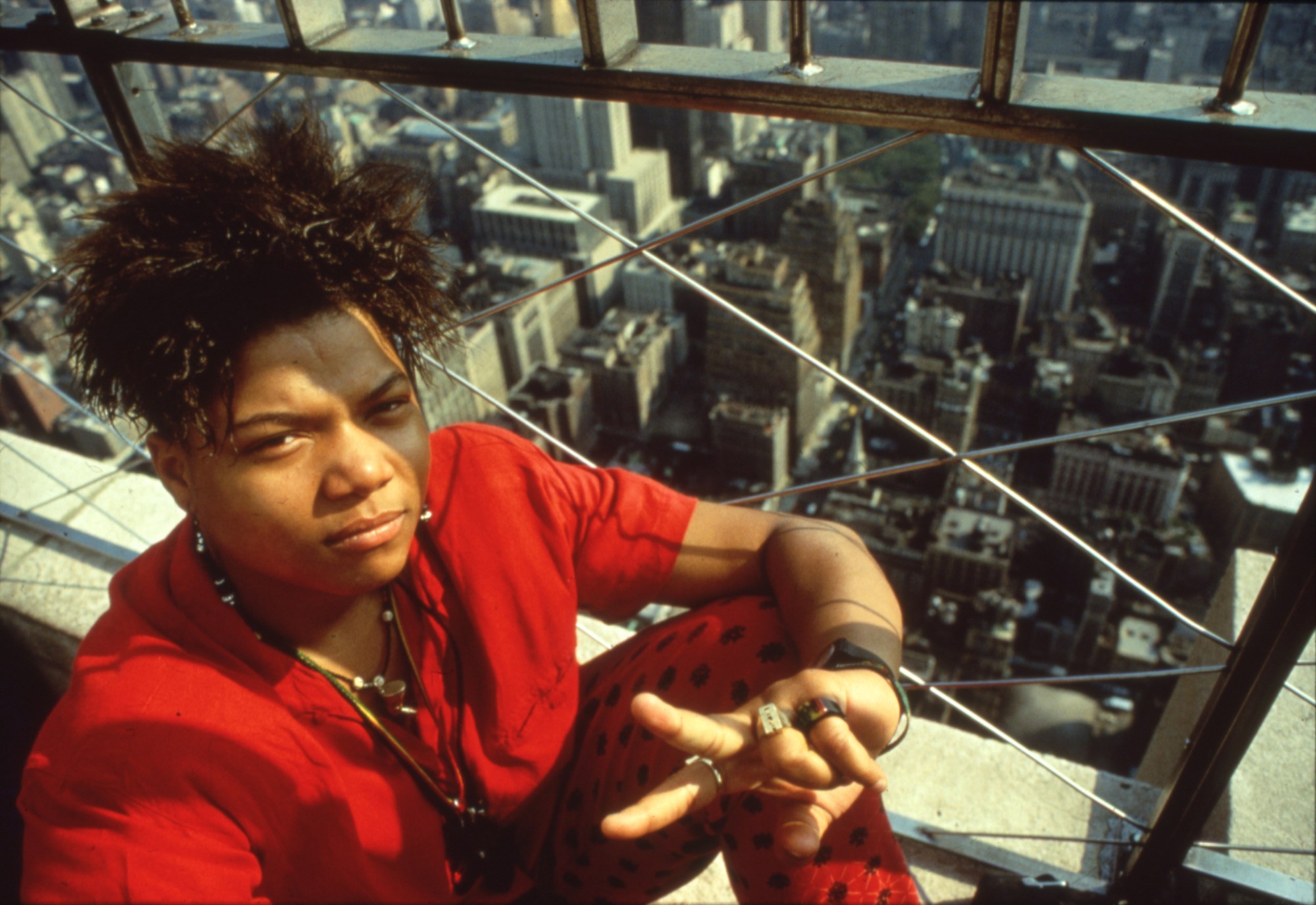 Queen Latifah, Empire State Building, New York City, 1980s