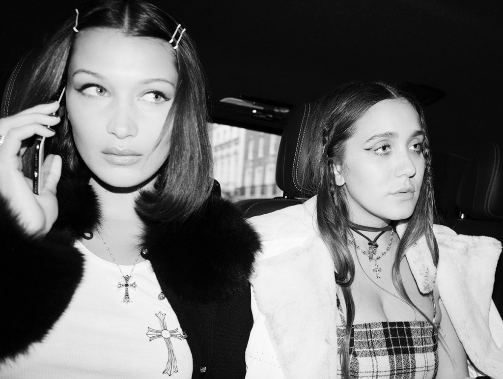 bella hadid’s chrome hearts capsule collection keeps it in the family