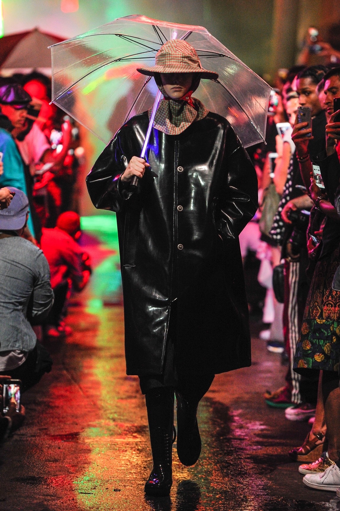 raf simons' manchester-chinatown sci-fi led the culture clash at
