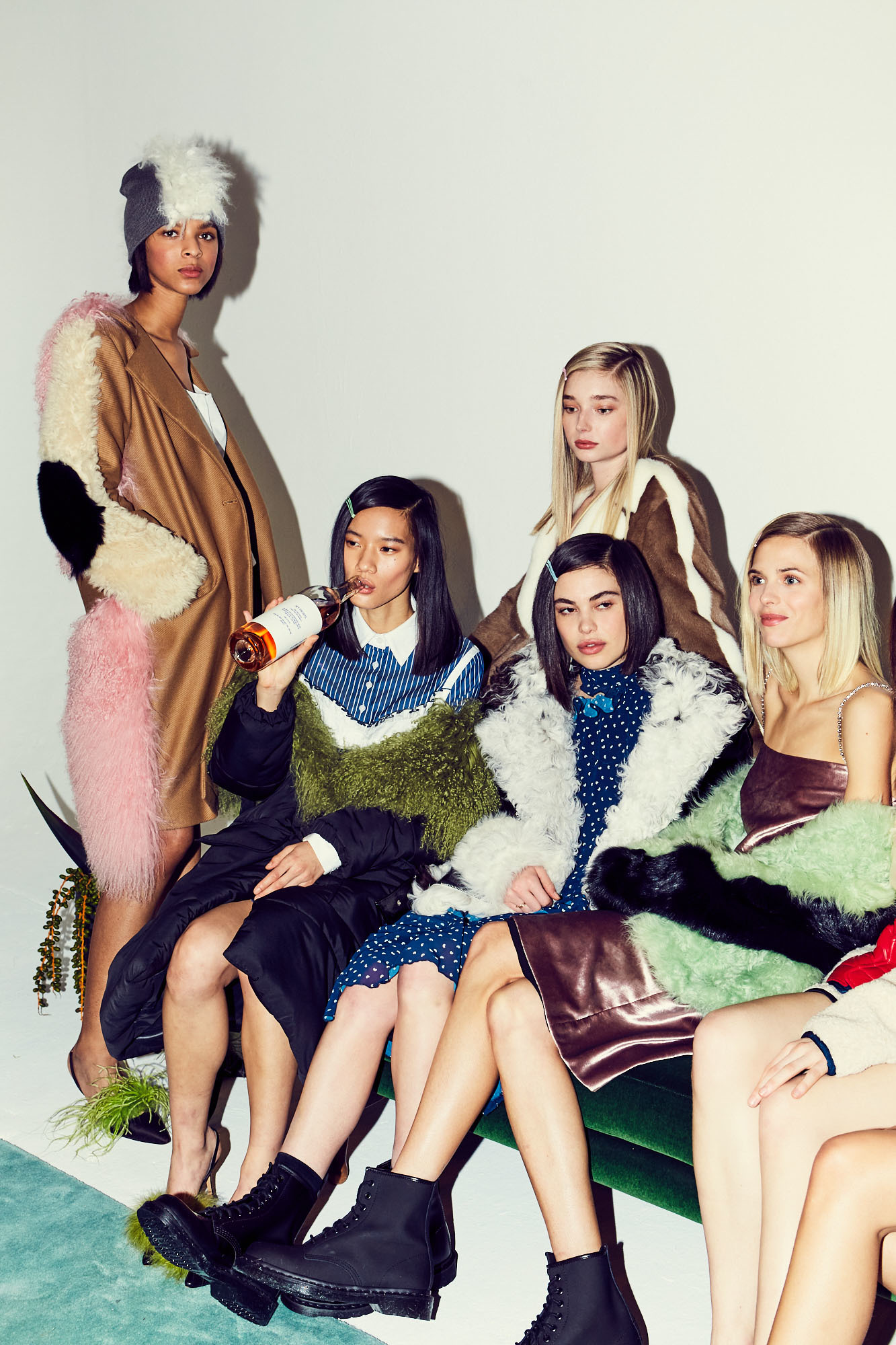 sandy liang brings the party back home for fall/winter 17